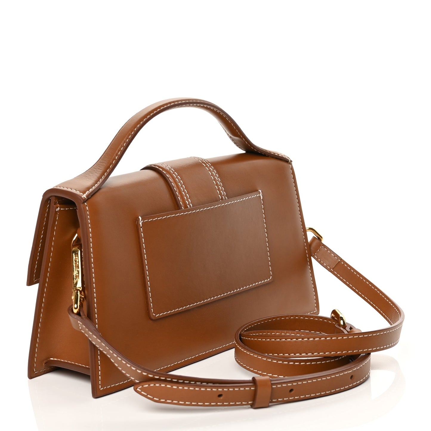 Jacquemus Smooth Calfskin Le Grand Bambino Light Brown