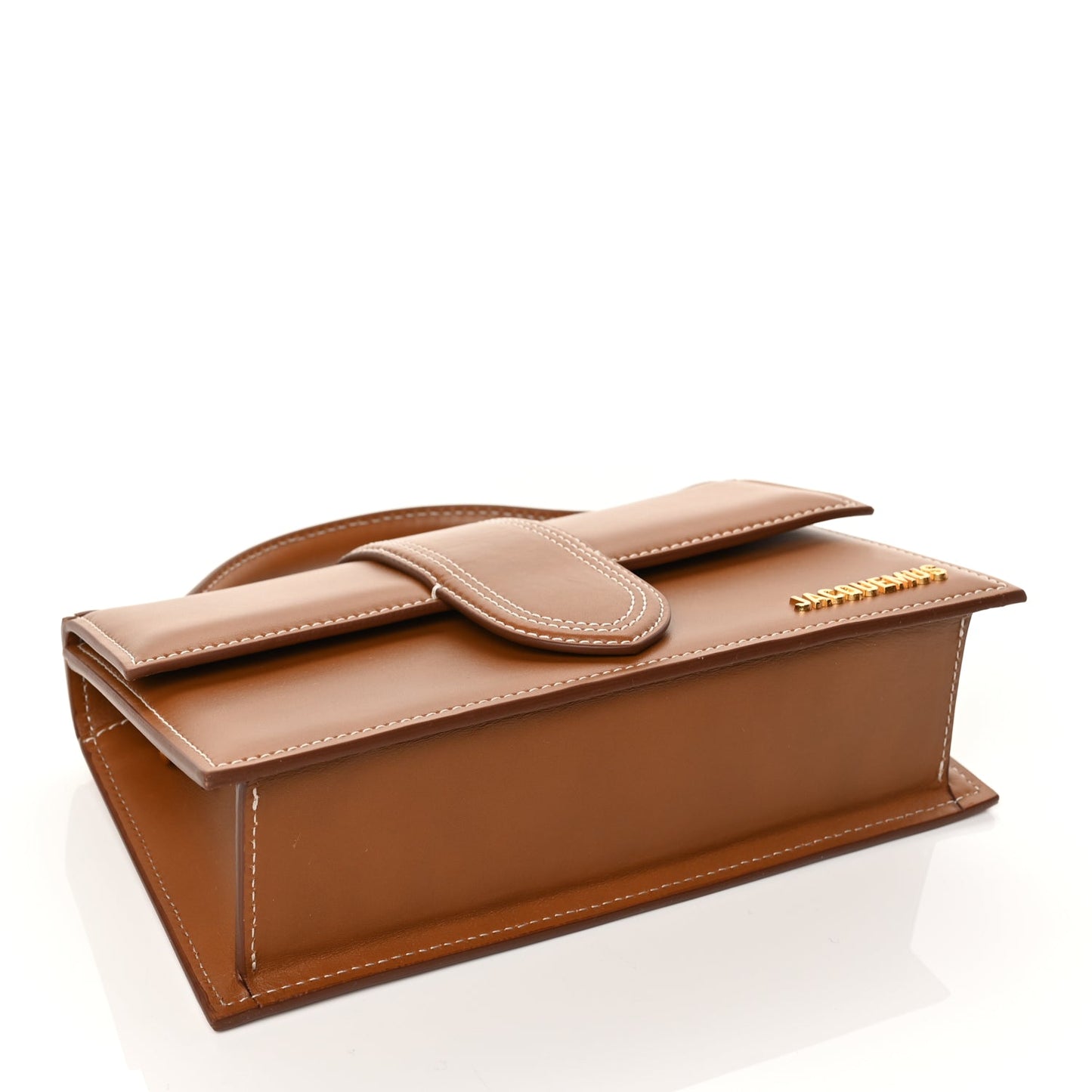 Jacquemus Smooth Calfskin Le Grand Bambino Light Brown