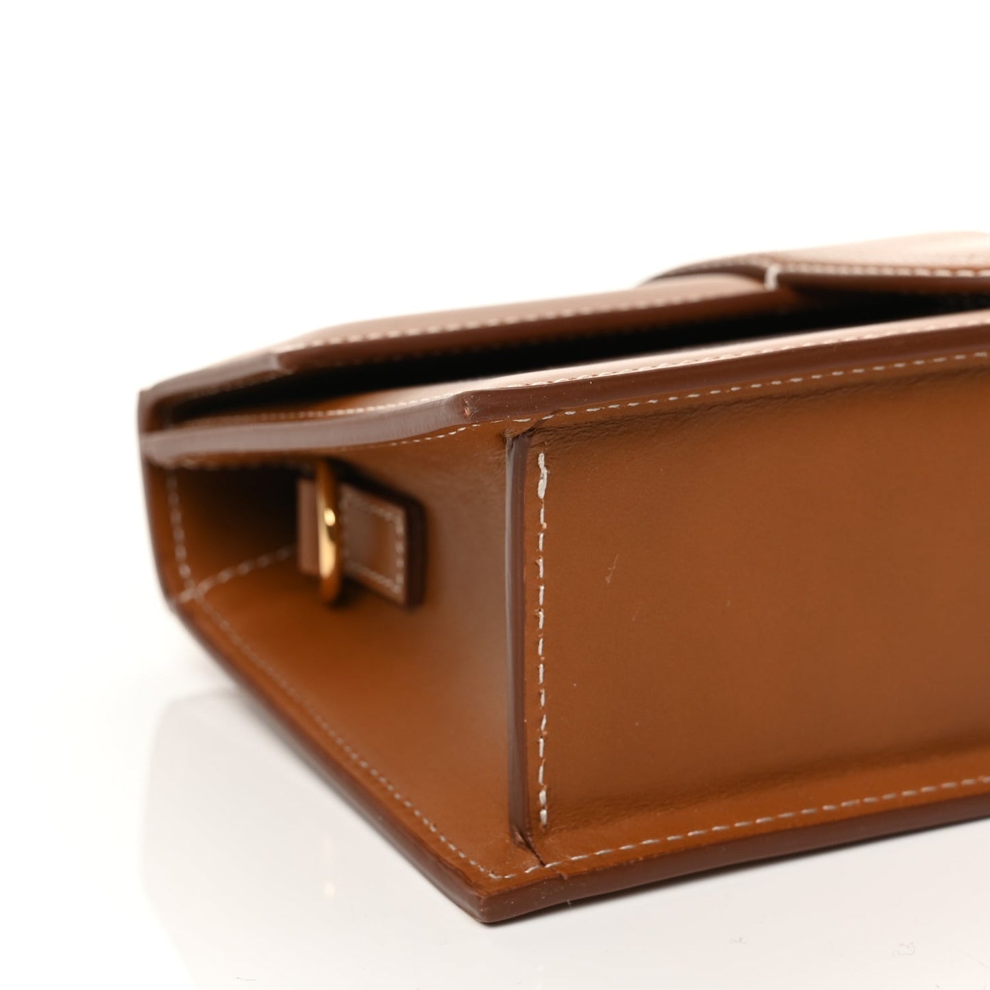 Jacquemus Smooth Calfskin Le Grand Bambino Light Brown