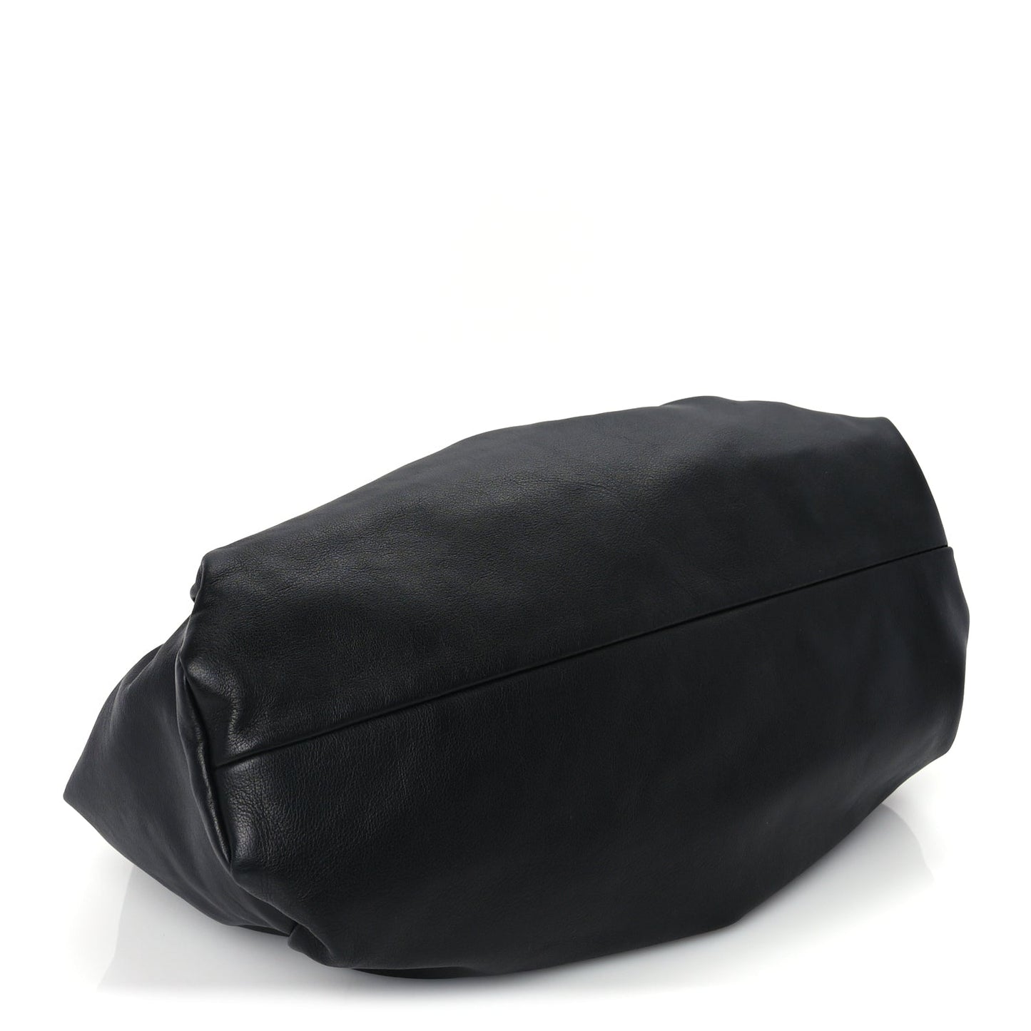 Bottega Veneta Smooth Butter Calfskin Small The Shoulder Pouch Black