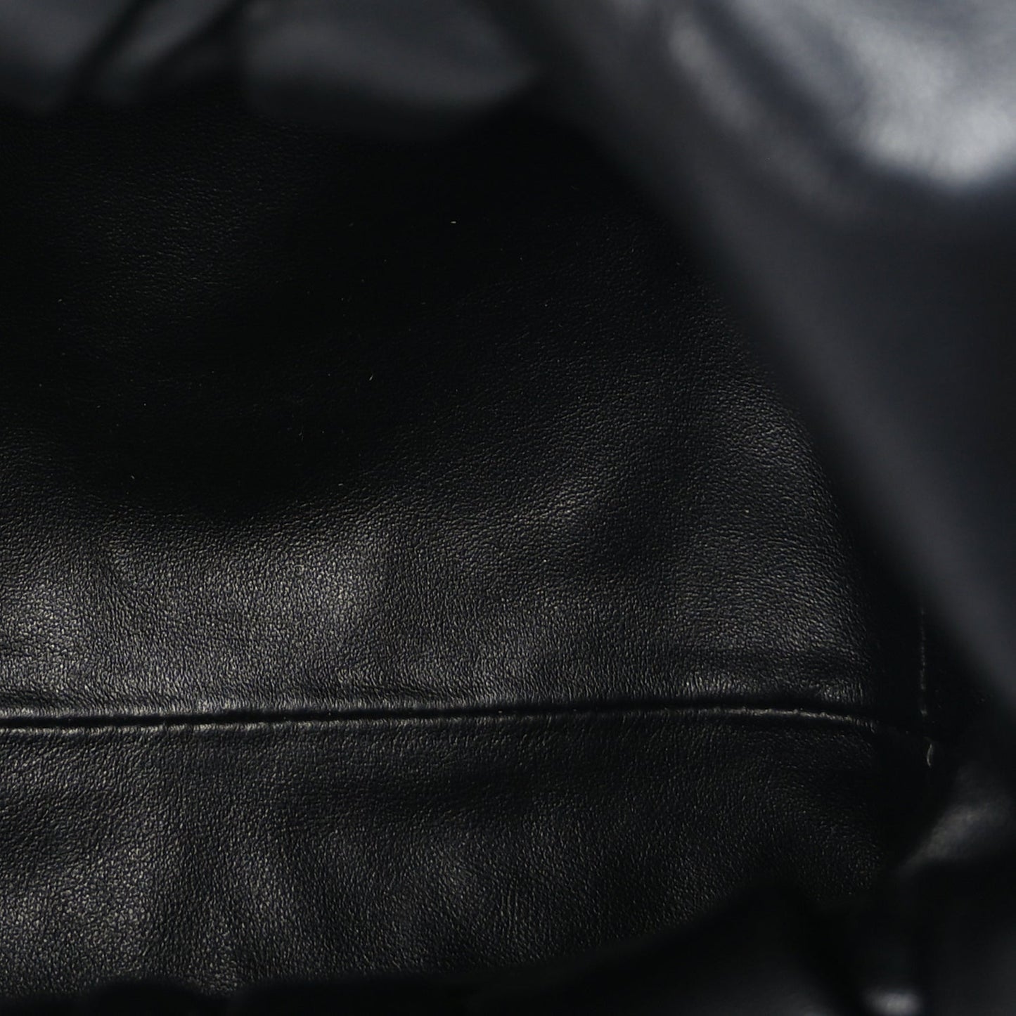 Bottega Veneta Smooth Butter Calfskin Small The Shoulder Pouch Black