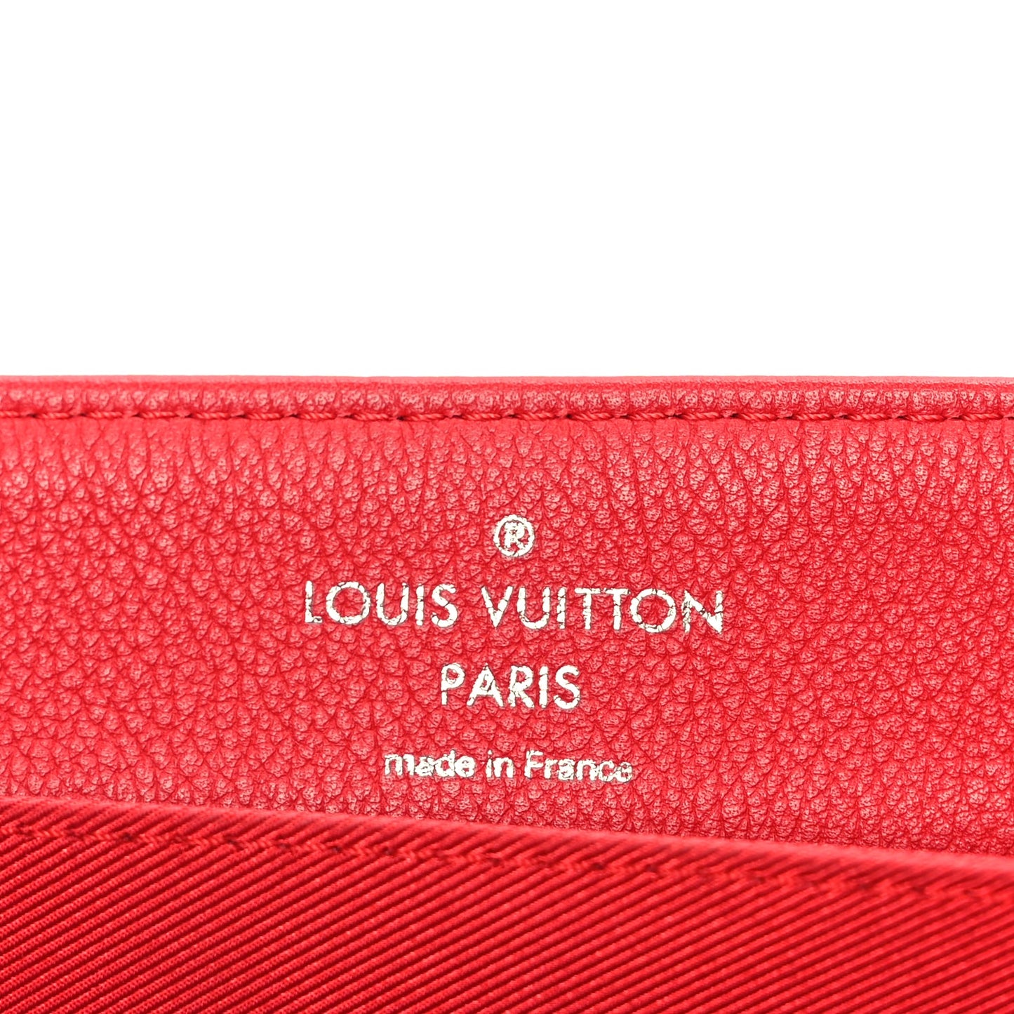 Louis Vuitton Soft Calfskin Lockme II Top Handle Rubis