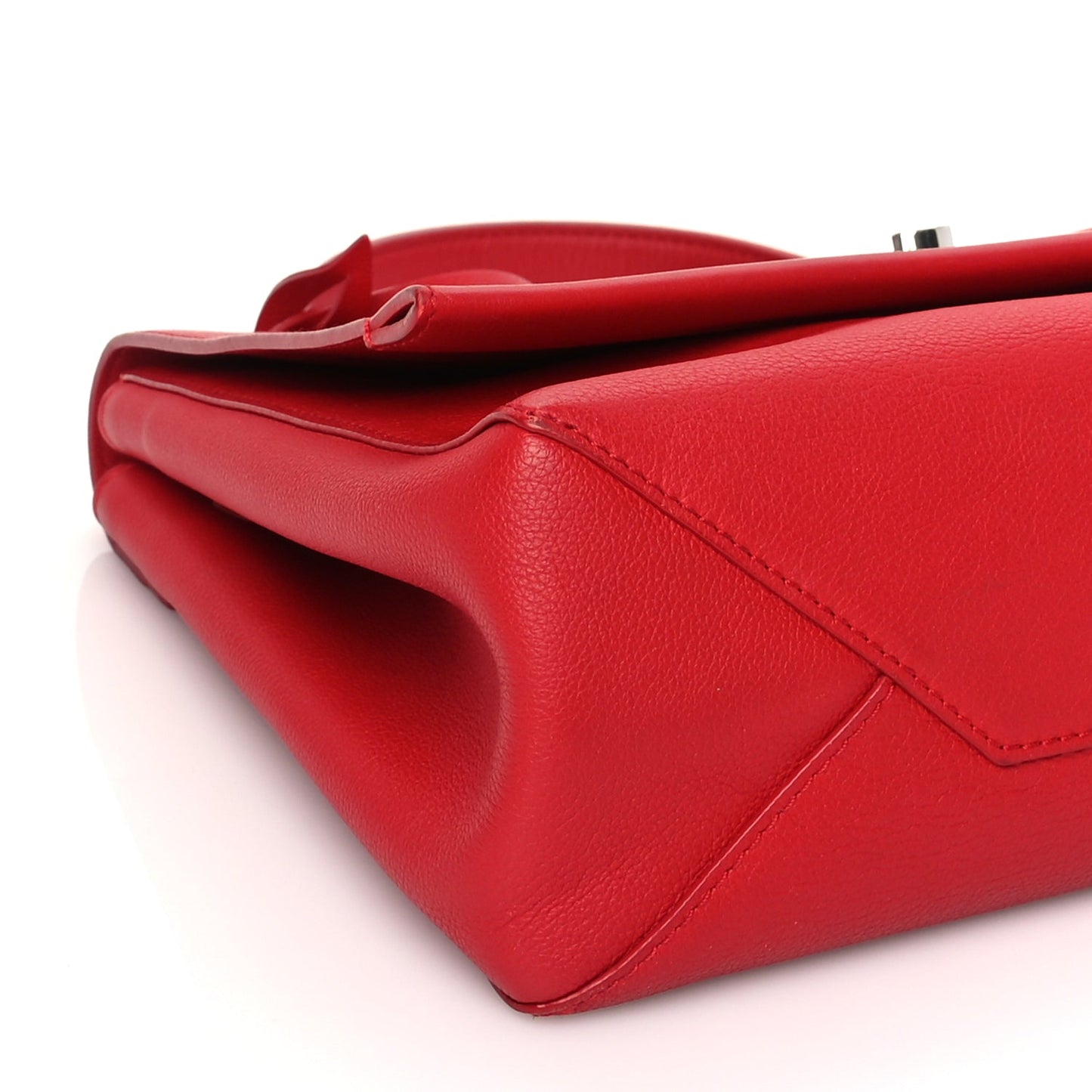 Louis Vuitton Soft Calfskin Lockme II Top Handle Rubis