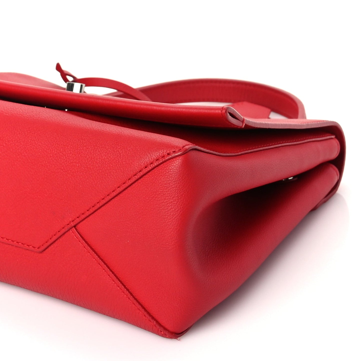 Louis Vuitton Soft Calfskin Lockme II Top Handle Rubis