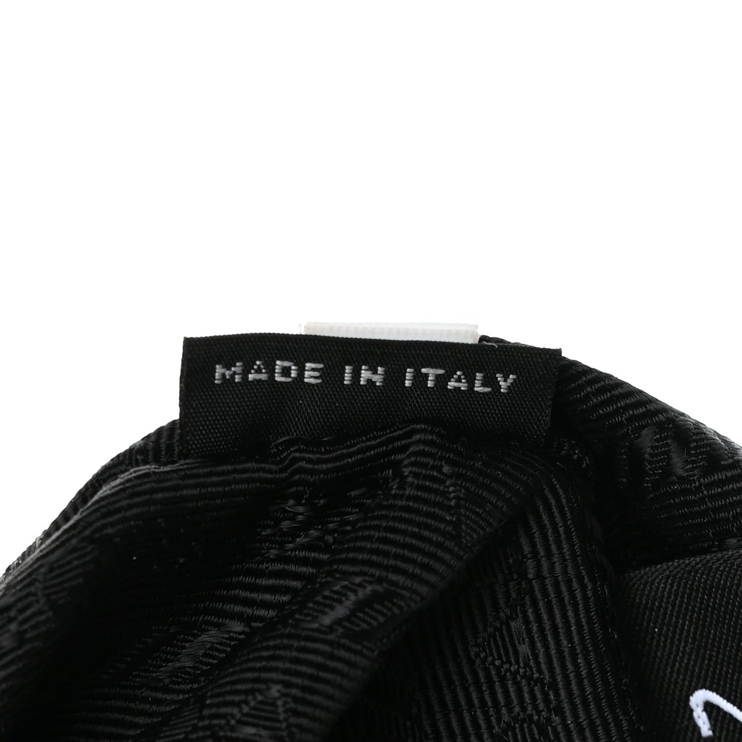 Prada Tessuto Nylon Saffiano Mini Re-Edition 2005 Bag Black
