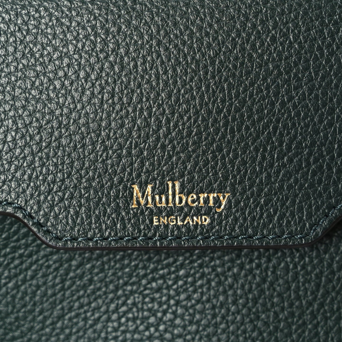 Mulberry Small Classic Grain Bayswater Tote Mulberry  Green