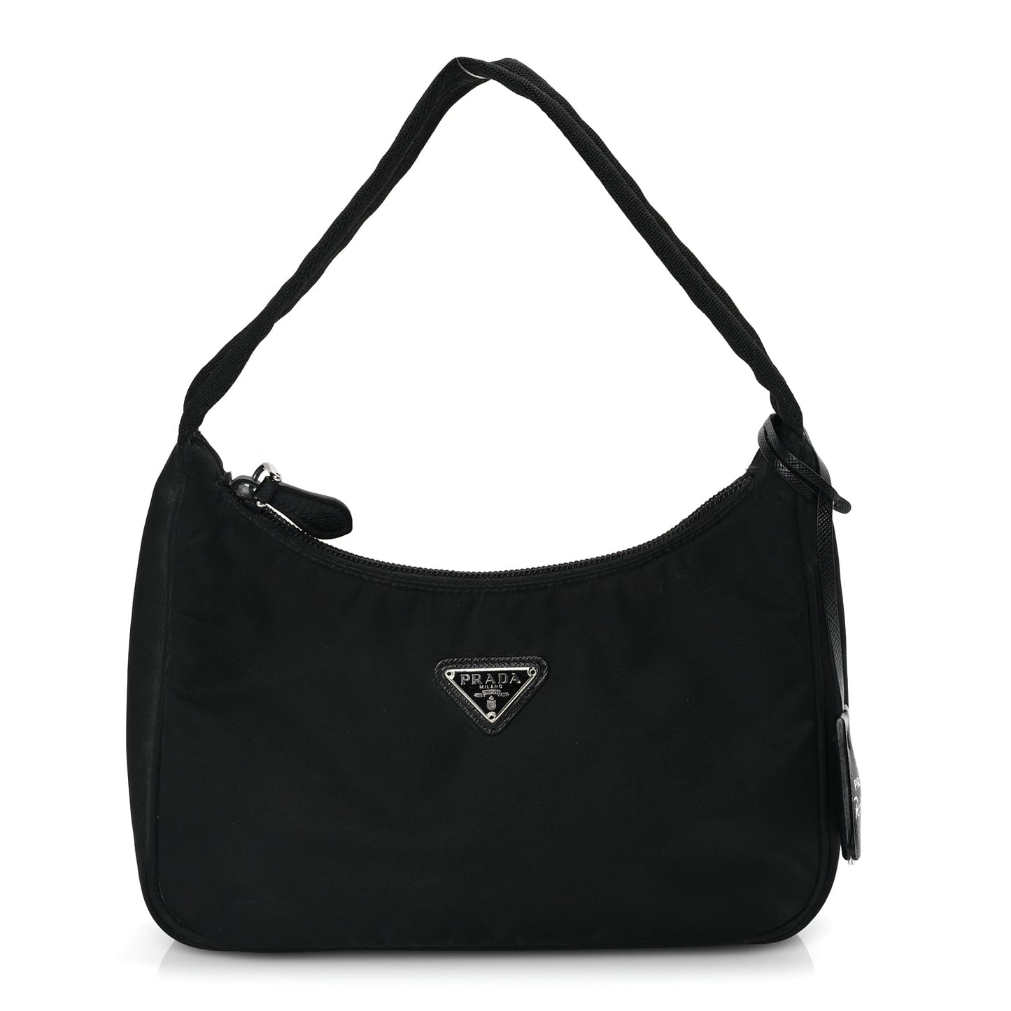 Prada Tessuto Nylon Mini Re-Edition 2000 Bag Black