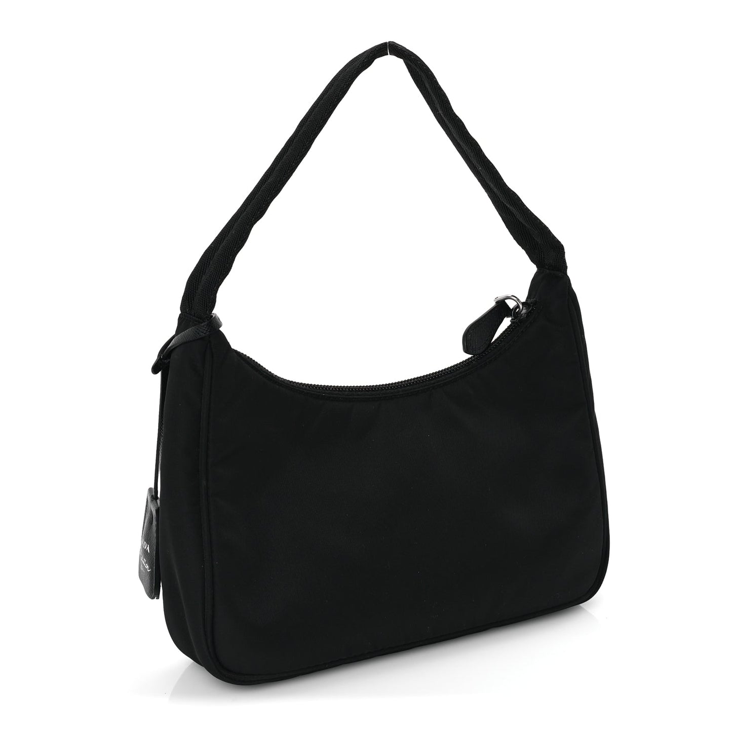 Prada Tessuto Nylon Mini Re-Edition 2000 Bag Black
