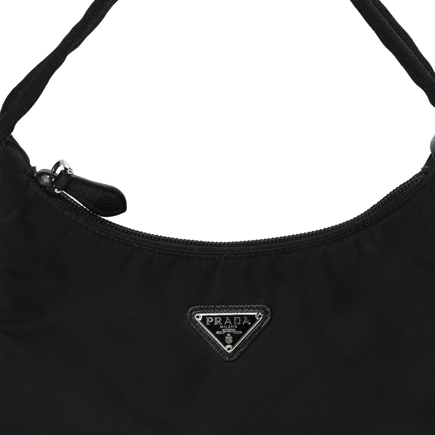 Prada Tessuto Nylon Mini Re-Edition 2000 Bag Black