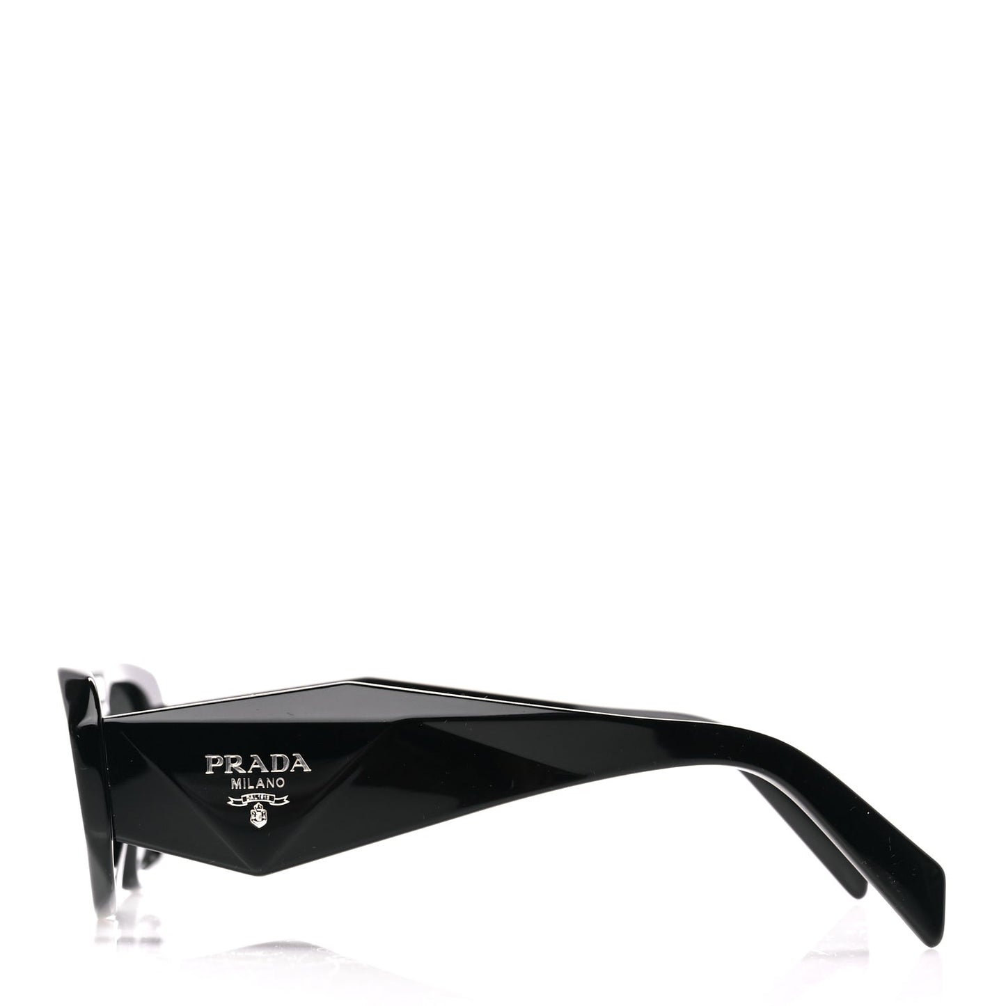 Prada Acetate Symbole Sunglasses SPR 17W Black