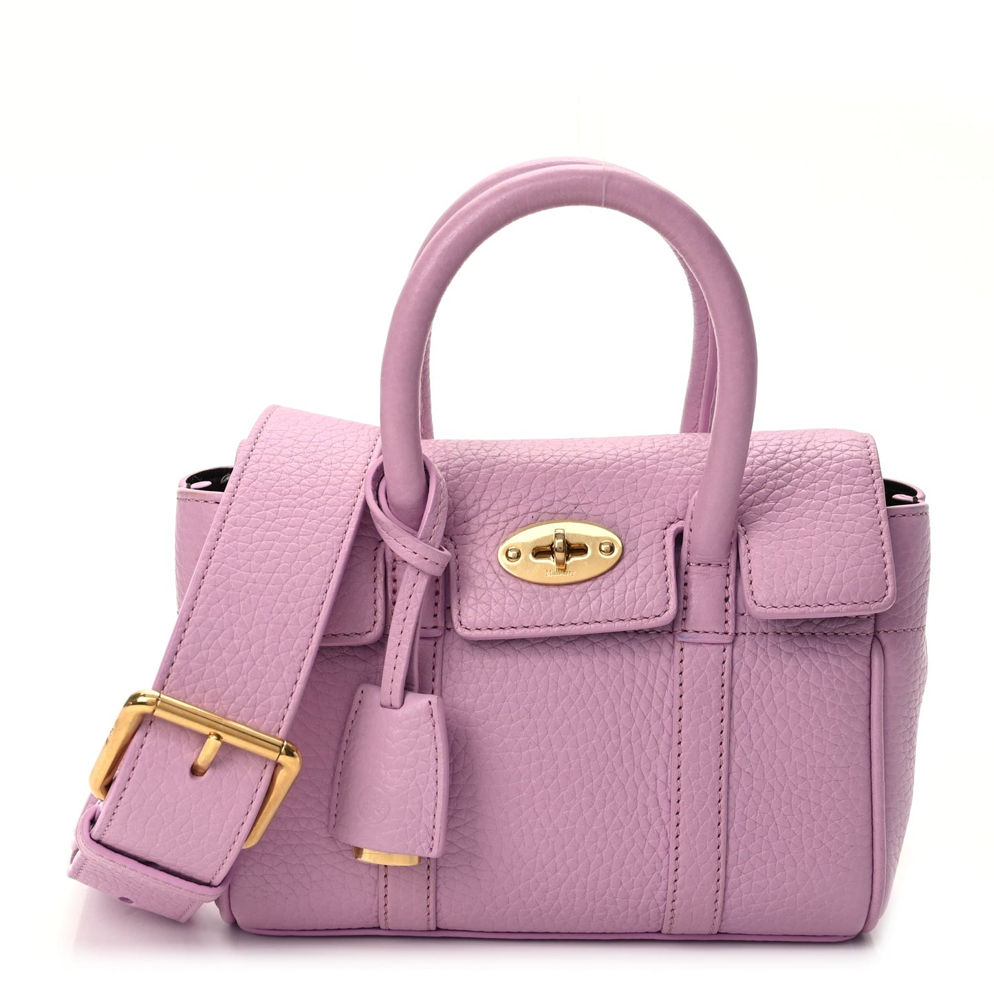 Mulberry Small Classic Grain Mini Bayswater Lilac Blossom Lilac Blossom