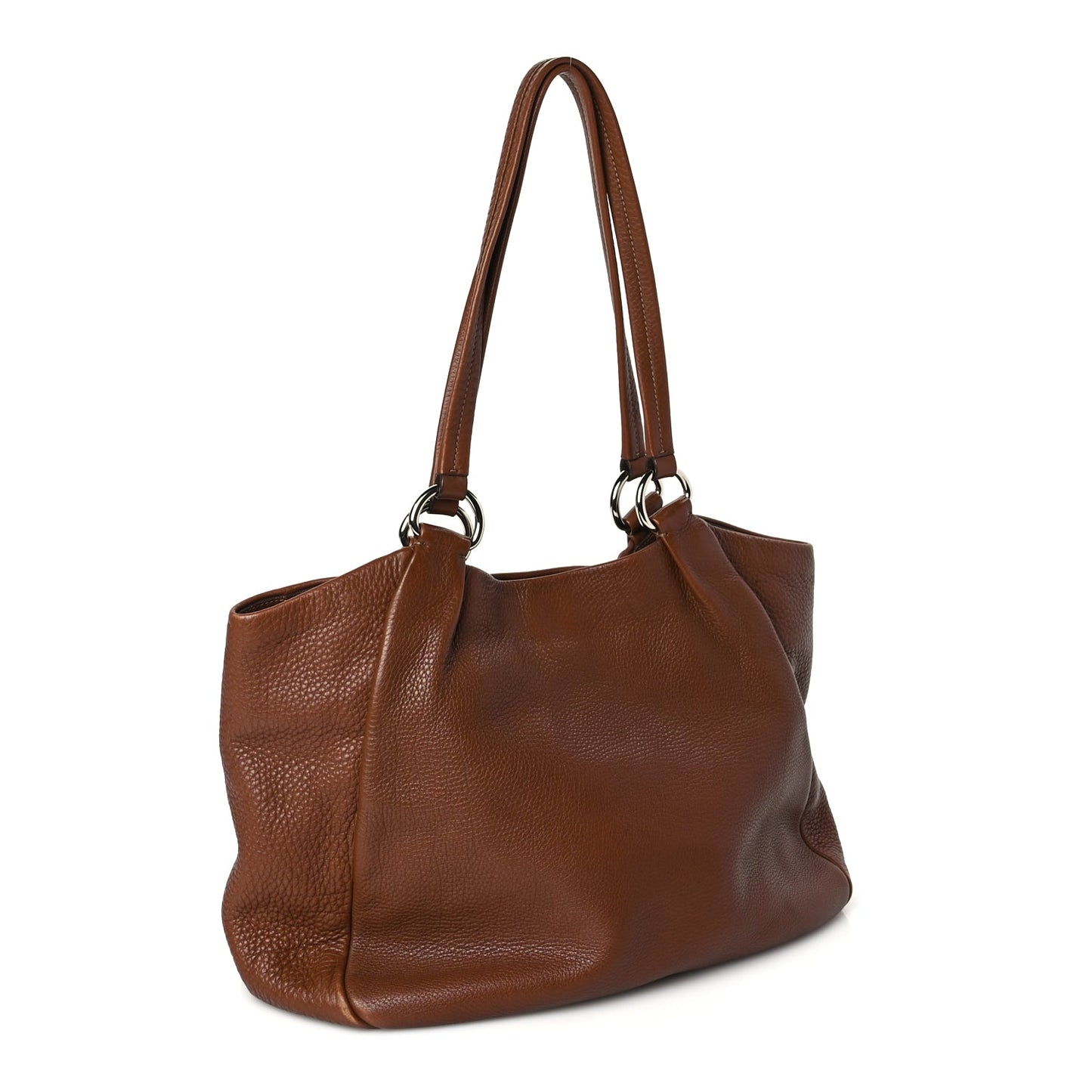 Prada Vitello Daino Hobo Nocciolo
