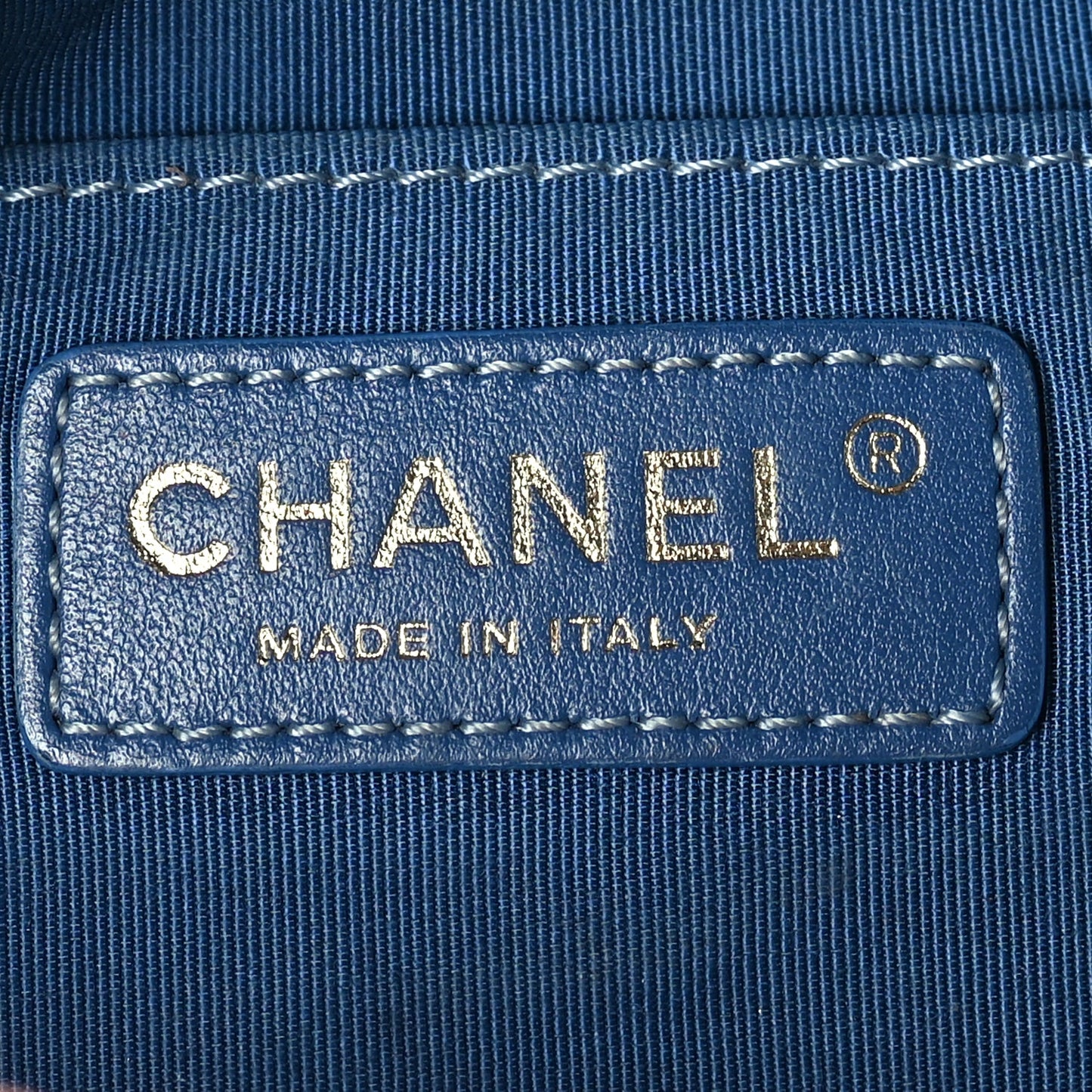 Chanel Lambskin Quilted Bi Waist Bag Pack  Blue