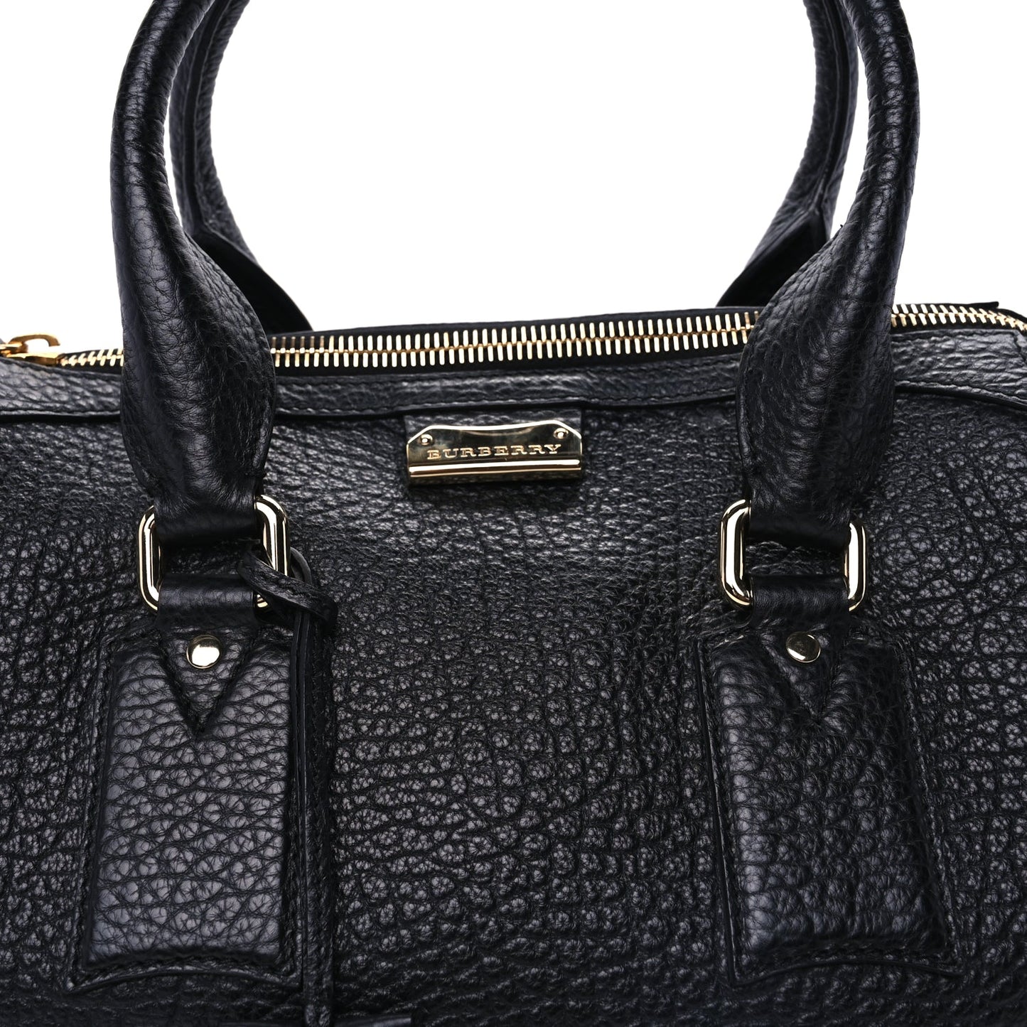 Burberry Heritage Grain Small Gladstone Black