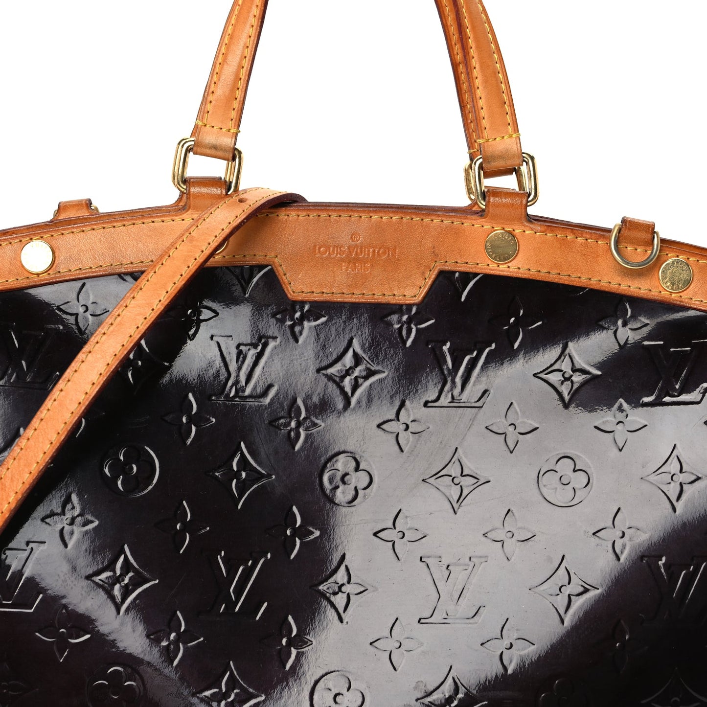 Louis Vuitton Vernis Brea MM Amarante