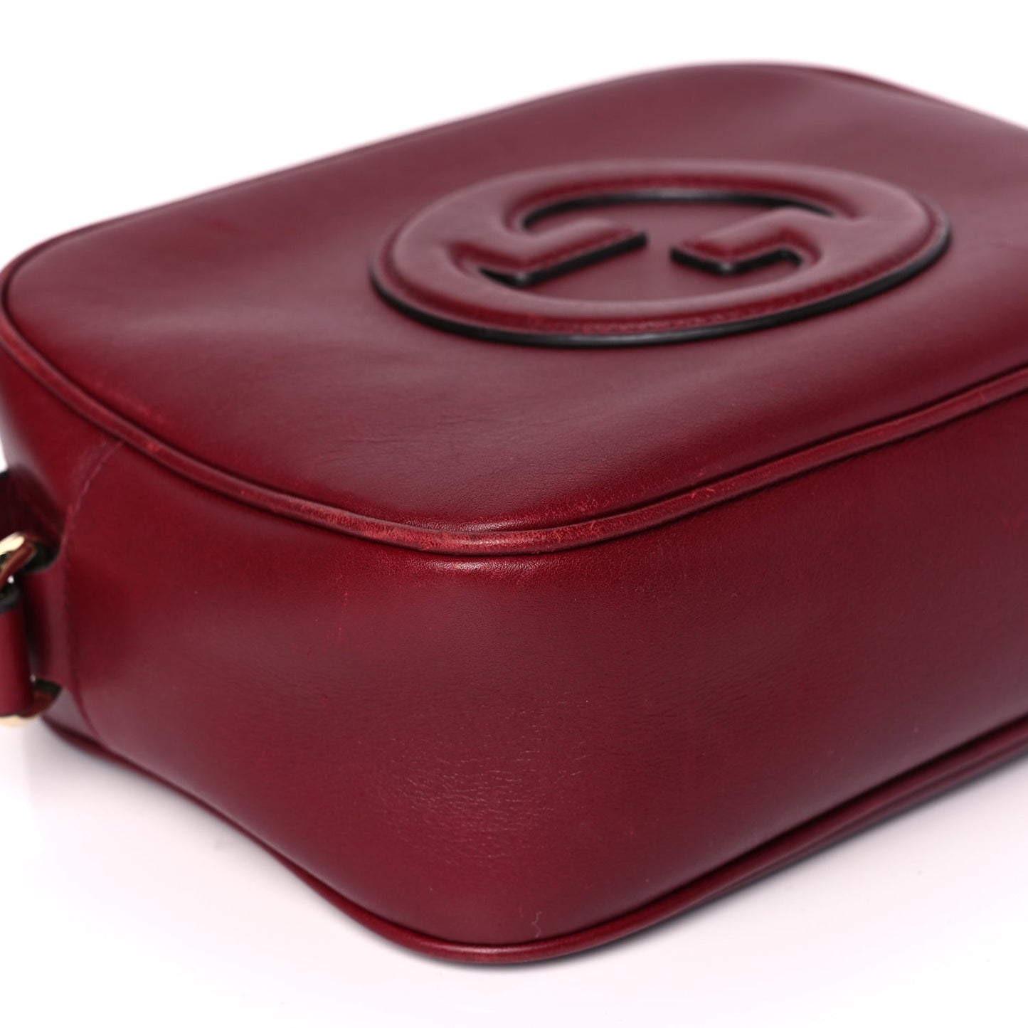 Gucci Calfskin Mini Blondie Bag  Rosso