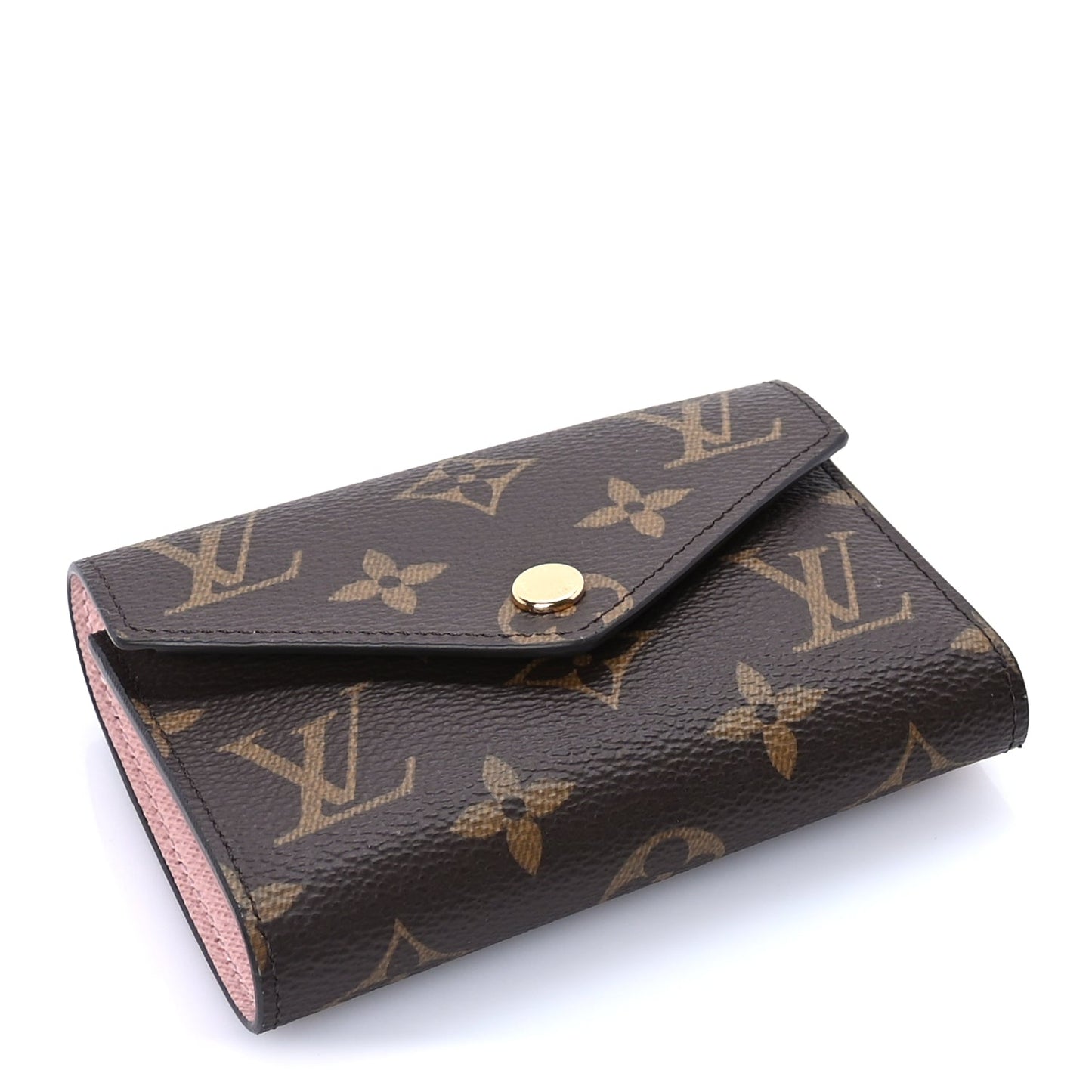Louis Vuitton Monogram Victorine Wallet Rose Ballerine
