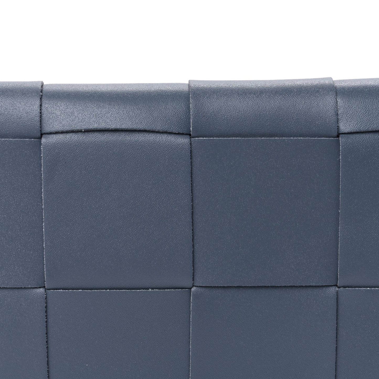 Bottega Veneta Nappa Maxi Intrecciato Zip Around Wallet Thunder