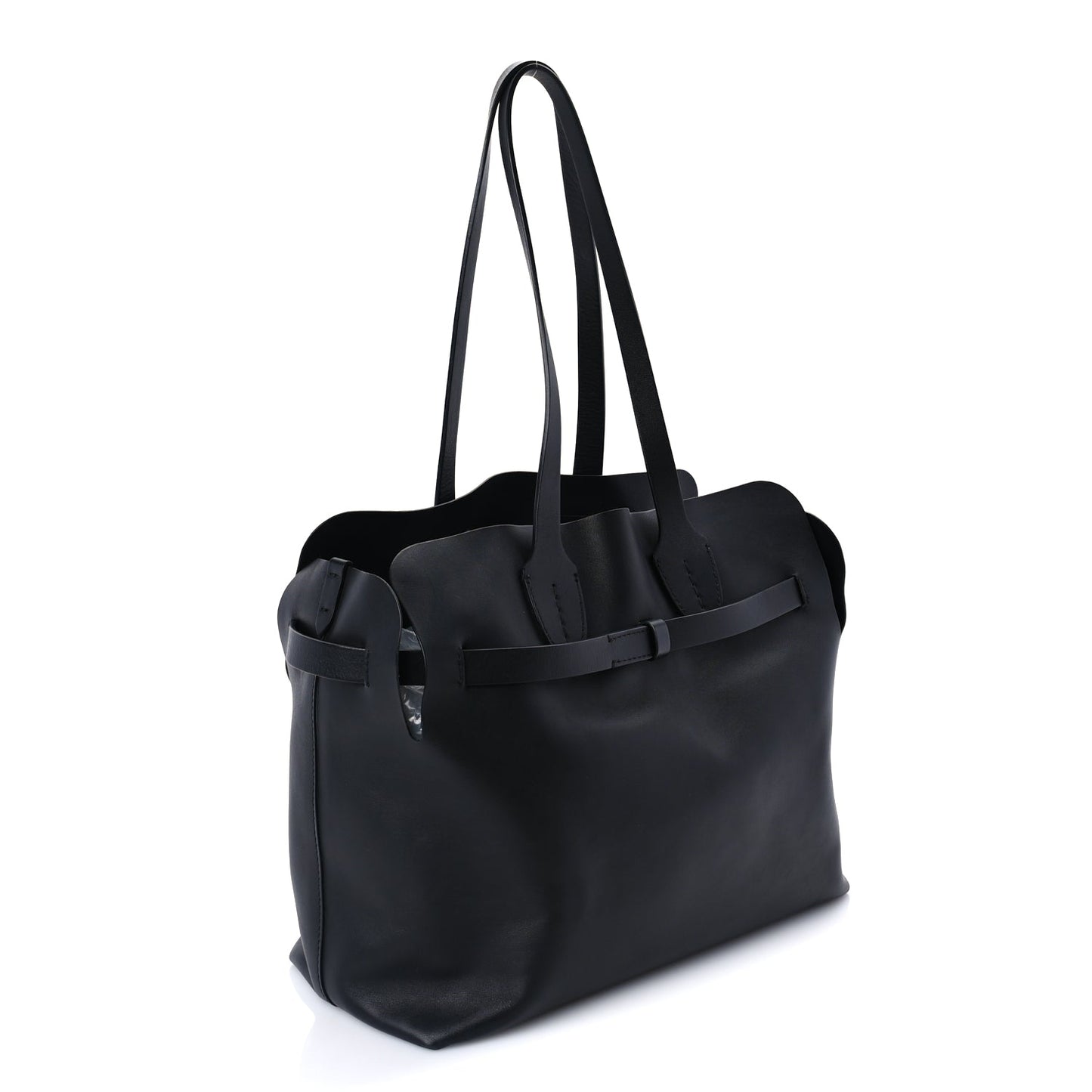 Burberry Soft Calfskin Medium Belt Bag  Black