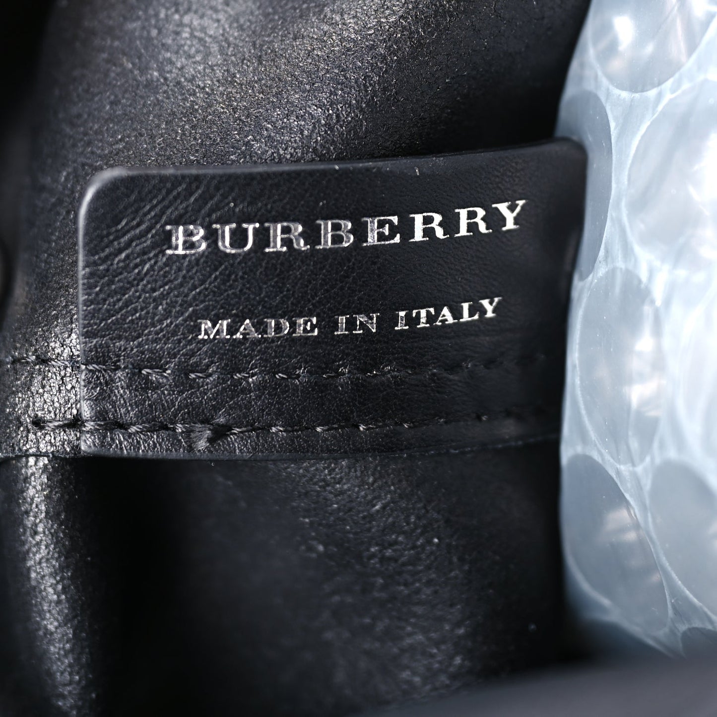 Burberry Soft Calfskin Medium Belt Bag  Black