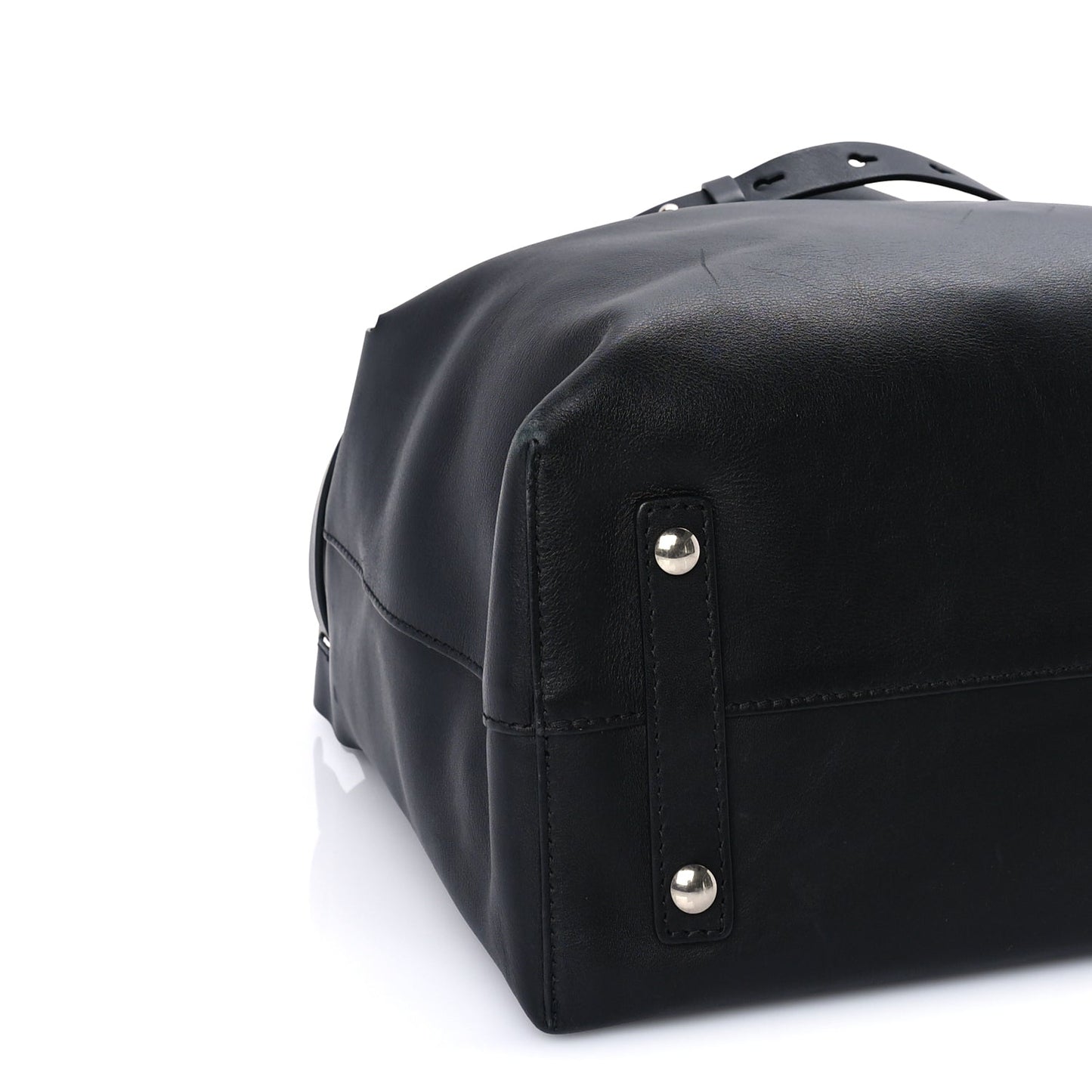 Burberry Soft Calfskin Medium Belt Bag  Black
