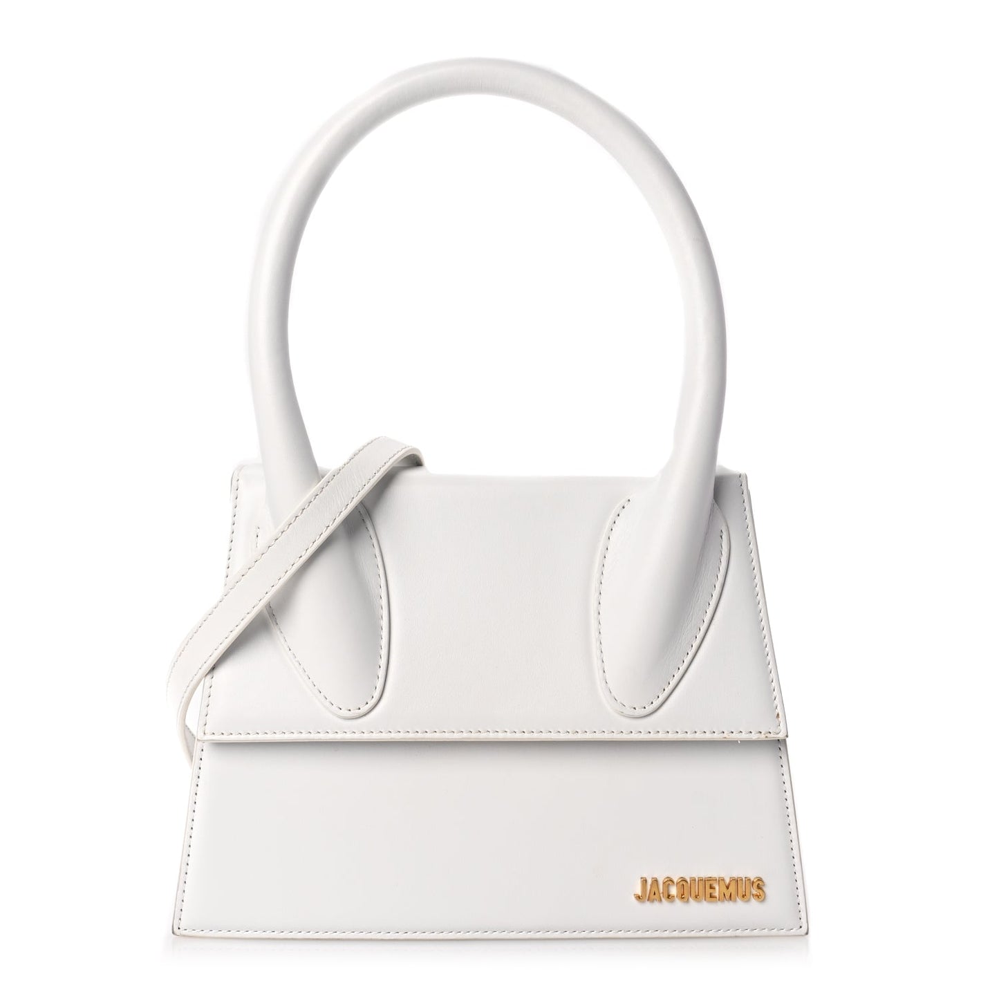 Jacquemus Smooth Calfskin Le Grand Chiquito White