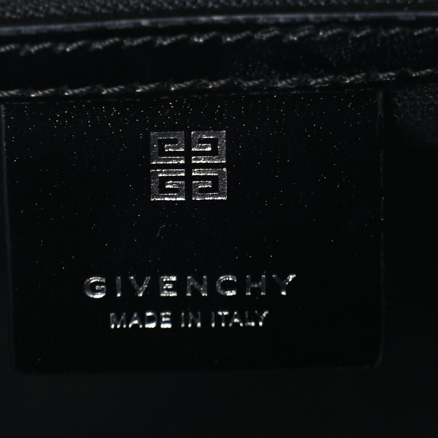 Givenchy Shiny Lord Calfskin Small Antigona Black