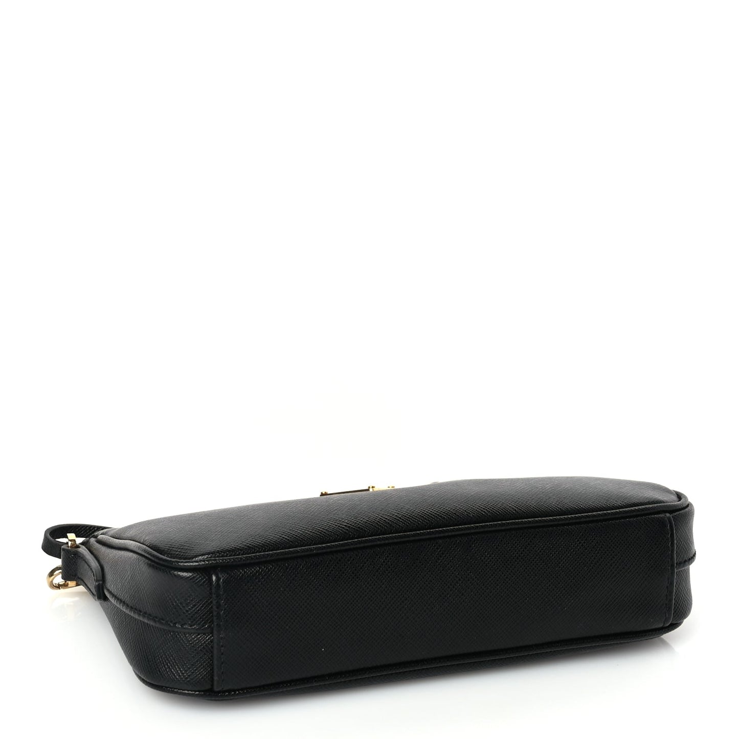 Prada Saffiano Lux Re-Edition 2000 Shoulder Bag Black