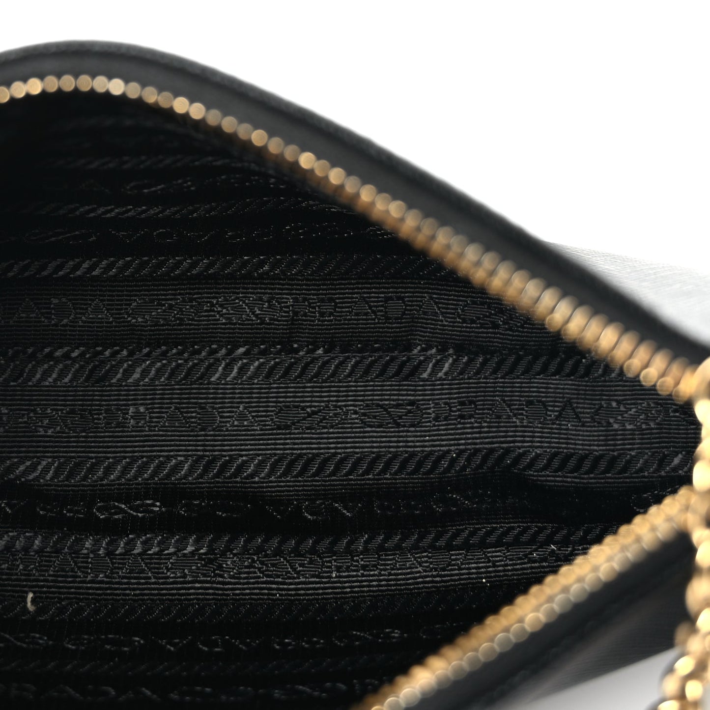 Prada Saffiano Lux Re-Edition 2000 Shoulder Bag Black