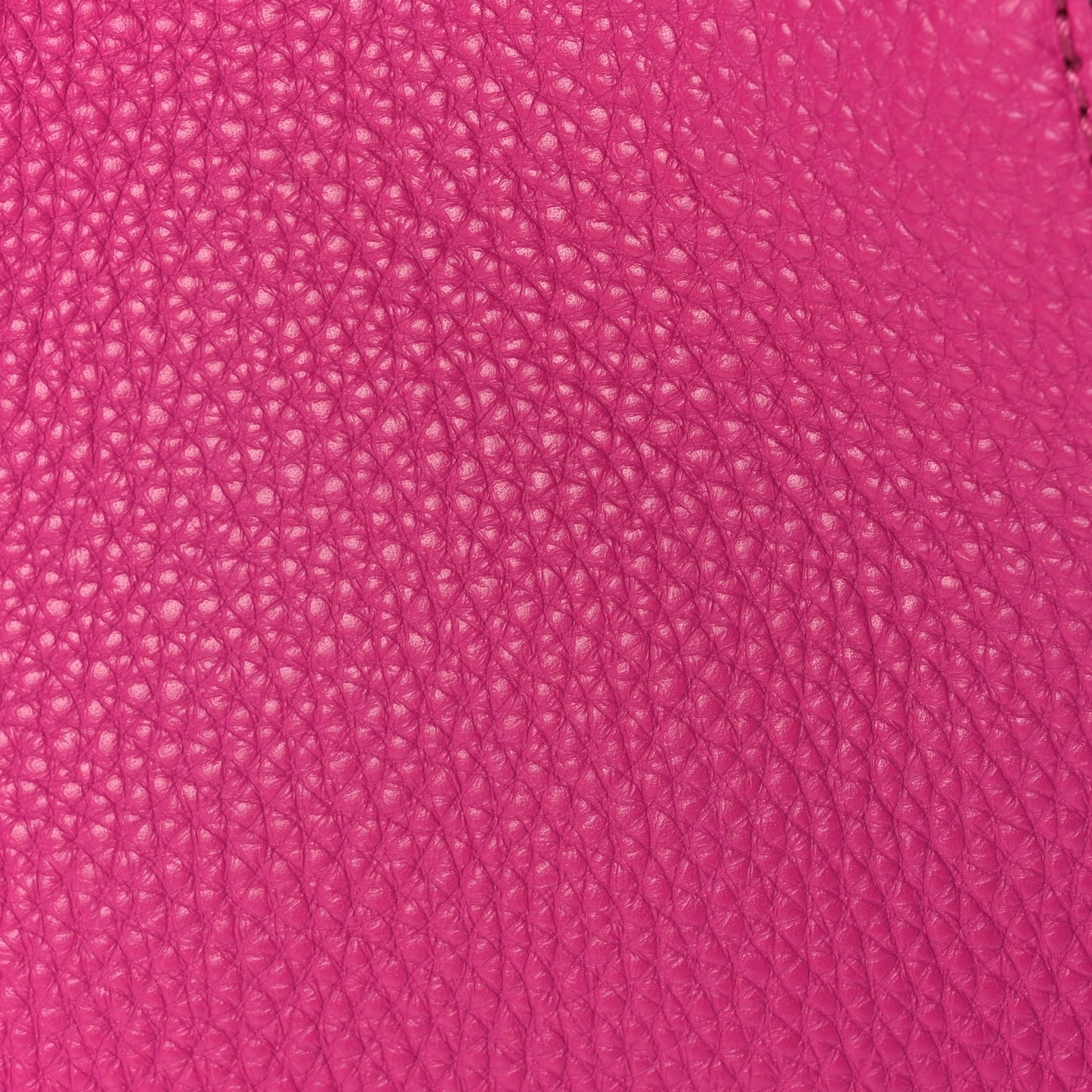 Fendi Cuoio Romano Selleria Mini Peekaboo Iconic Satchel Fuxia