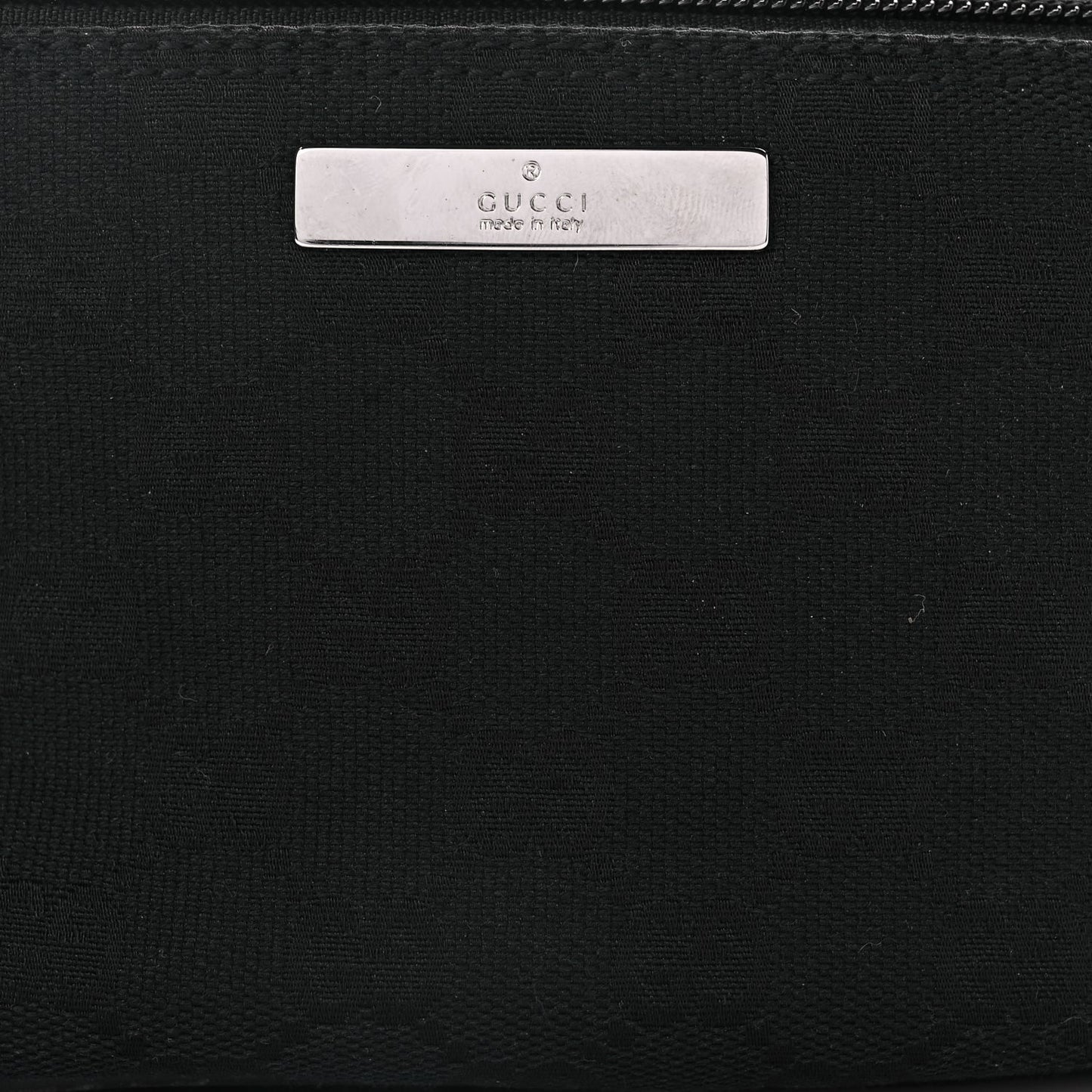 Gucci Monogram Boat Pochette Black