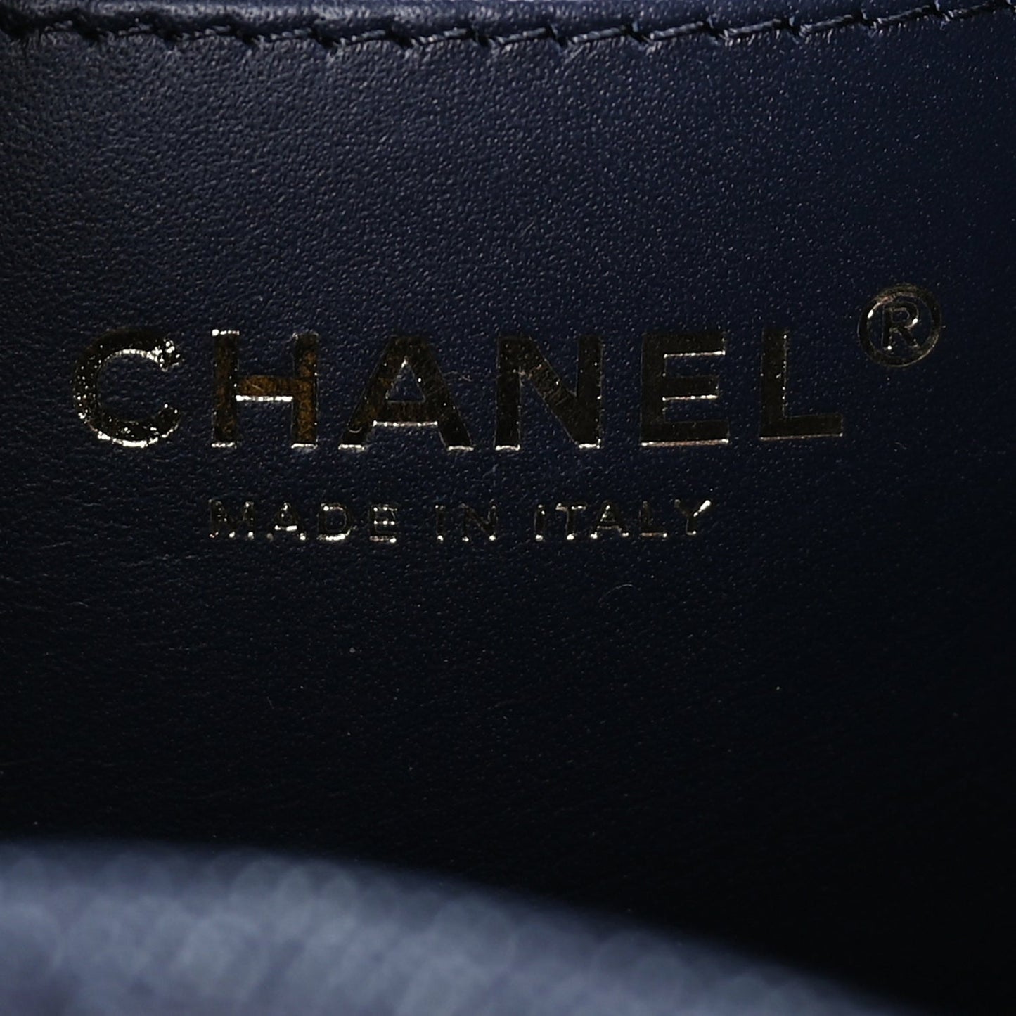 Chanel Denim Quilted Small Chanel 25 Handbag Dark Blue