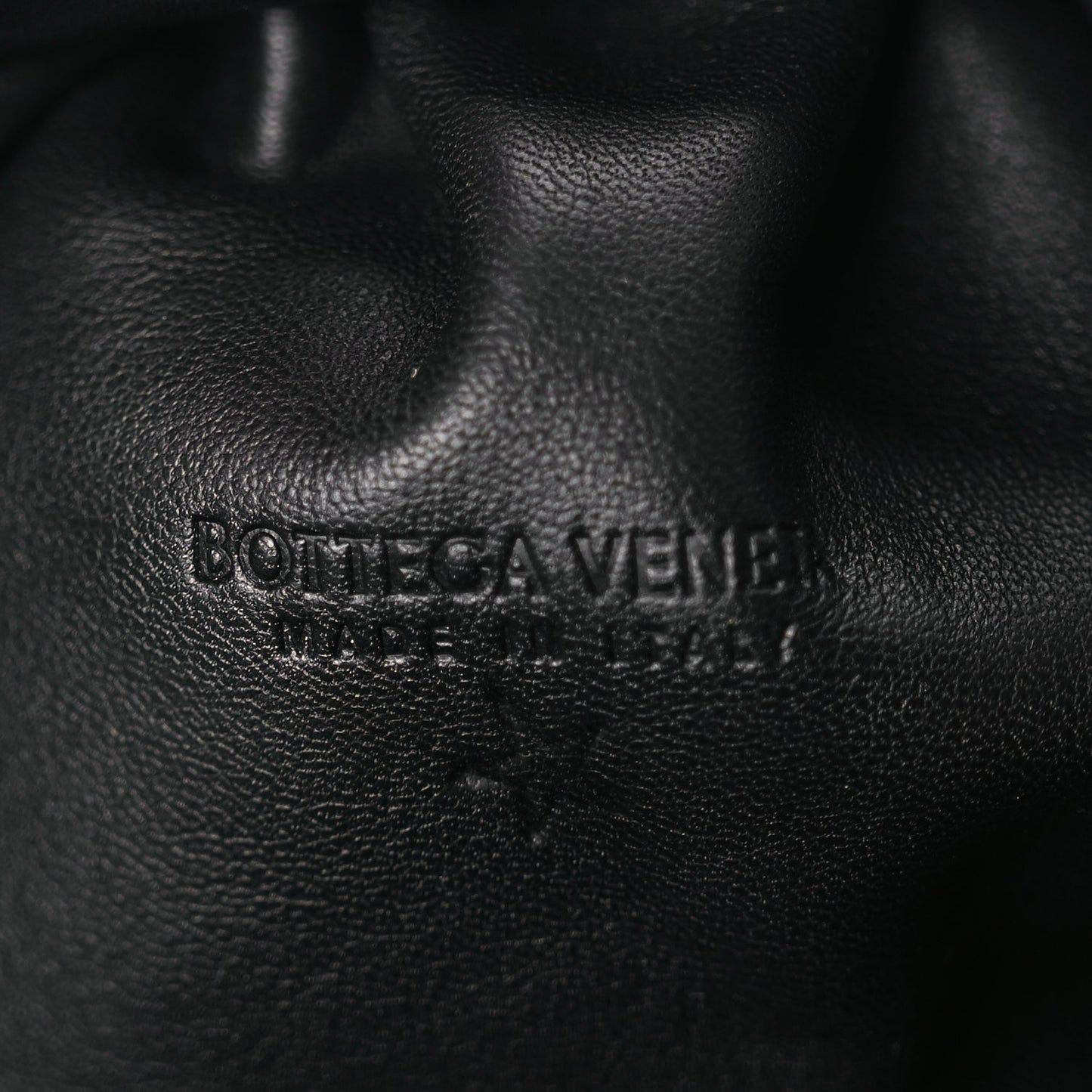 Bottega Veneta Butter Calfskin The Mini Pouch Black