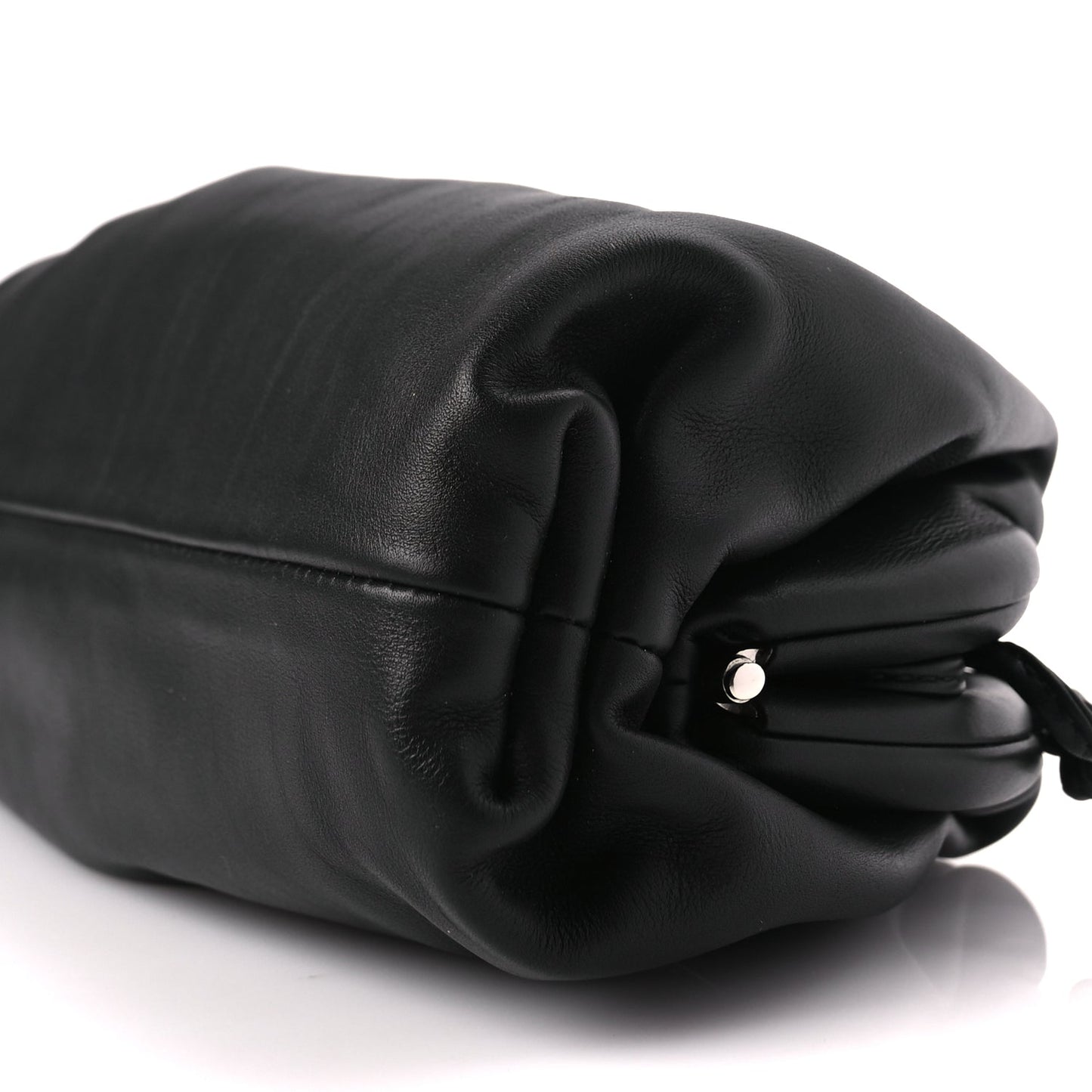 Bottega Veneta Butter Calfskin The Mini Pouch Black
