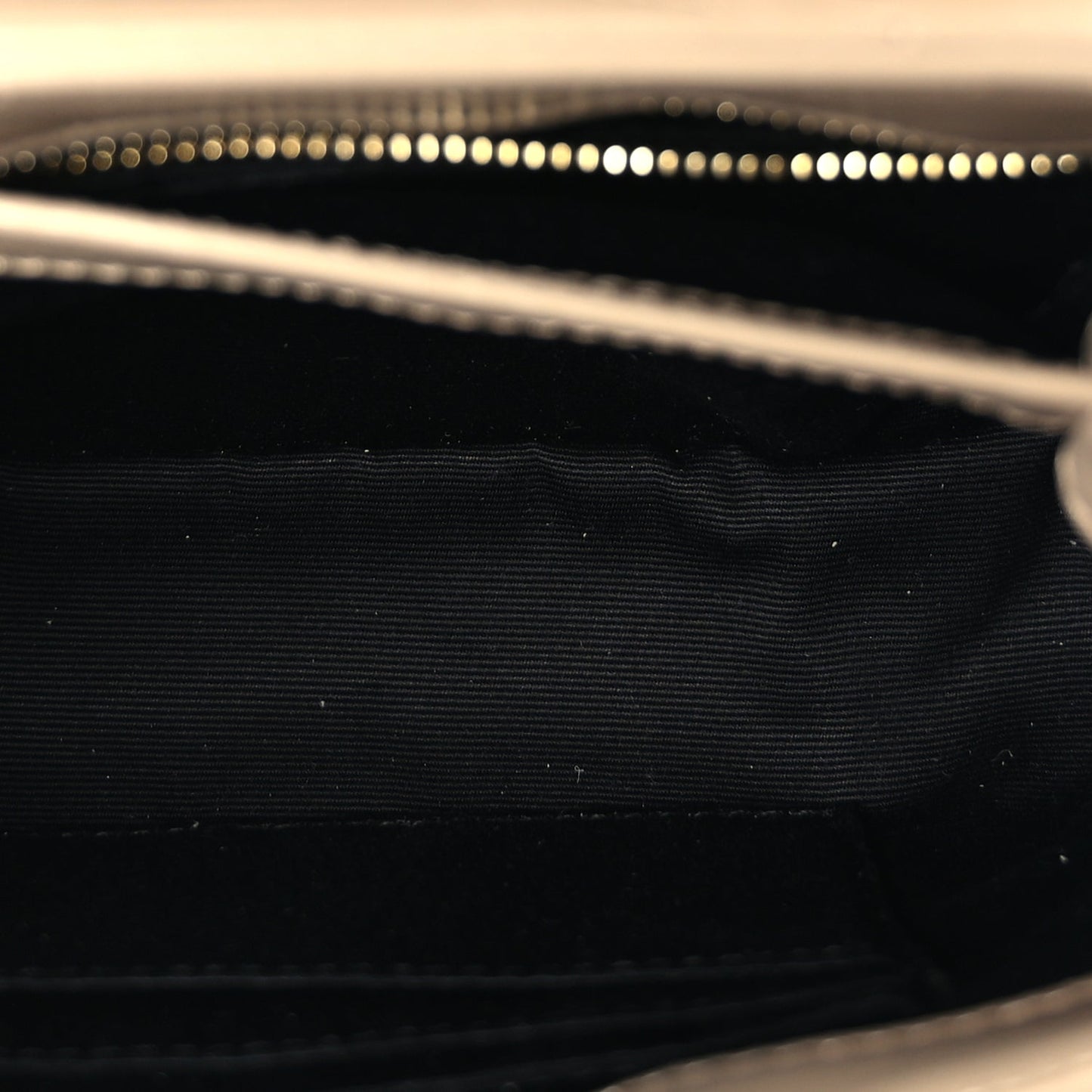 Saint Laurent Calfskin Y Quilted Monogram Toy Loulou Crossbody Bag Dark Beige