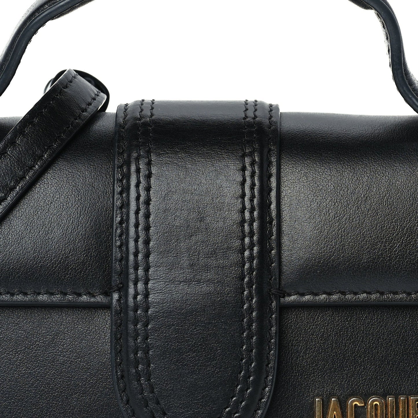 Jacquemus Smooth Calfskin Le Bambino Black