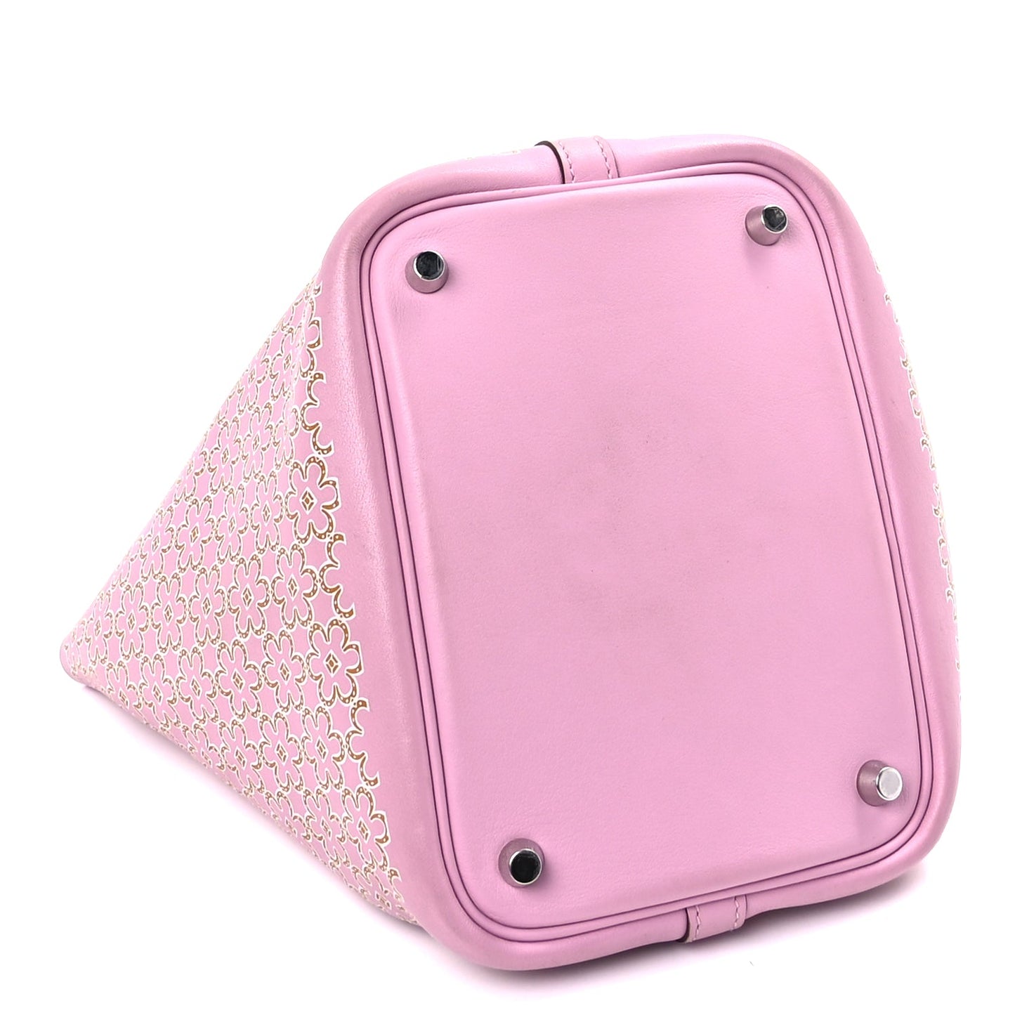 Hermes Swift Lucky Daisy Picotin Lock 18 PM  Mauve Sylvestre