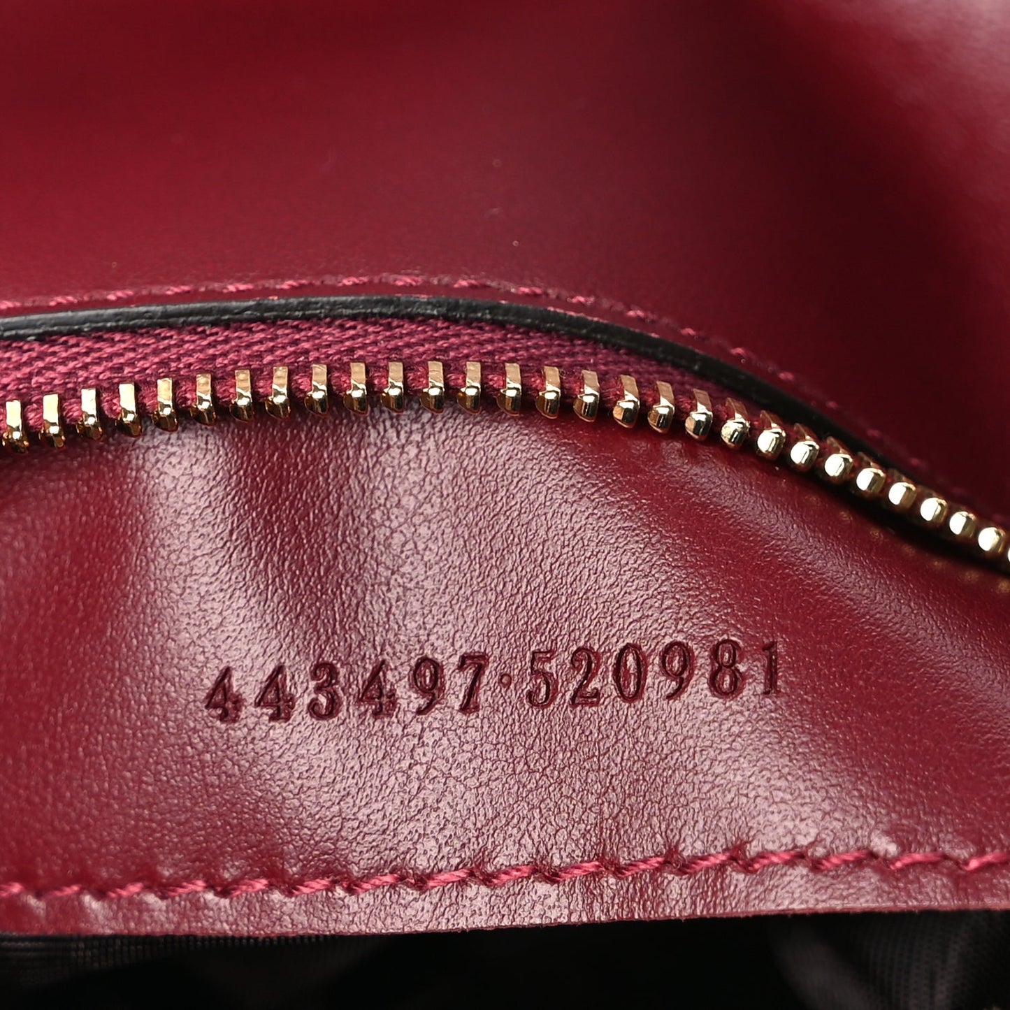 Gucci Calfskin Matelasse Small GG Marmont Shoulder Bag  Rosso Ancora