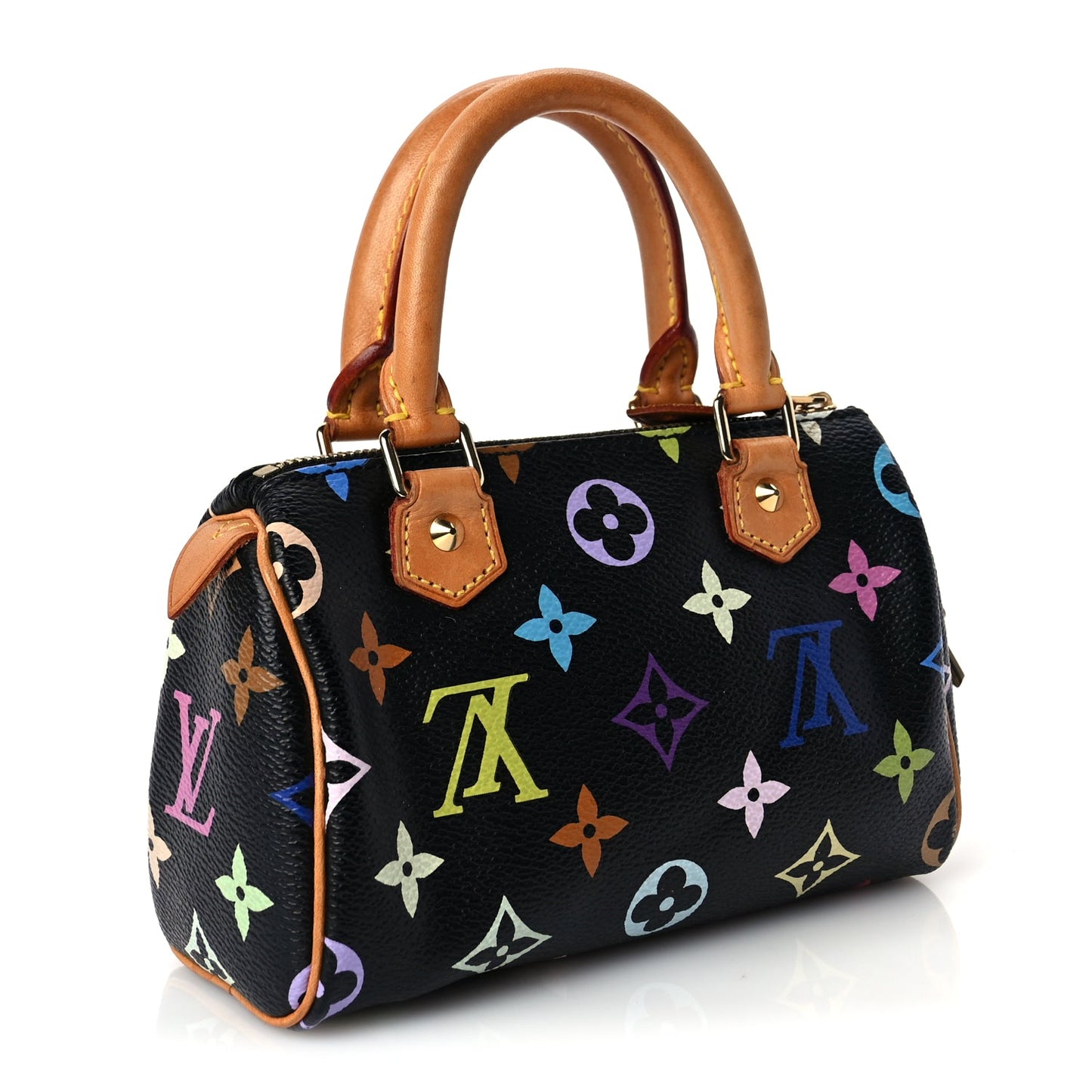 Louis Vuitton Monogram Multicolor Mini Sac HL Speedy Black