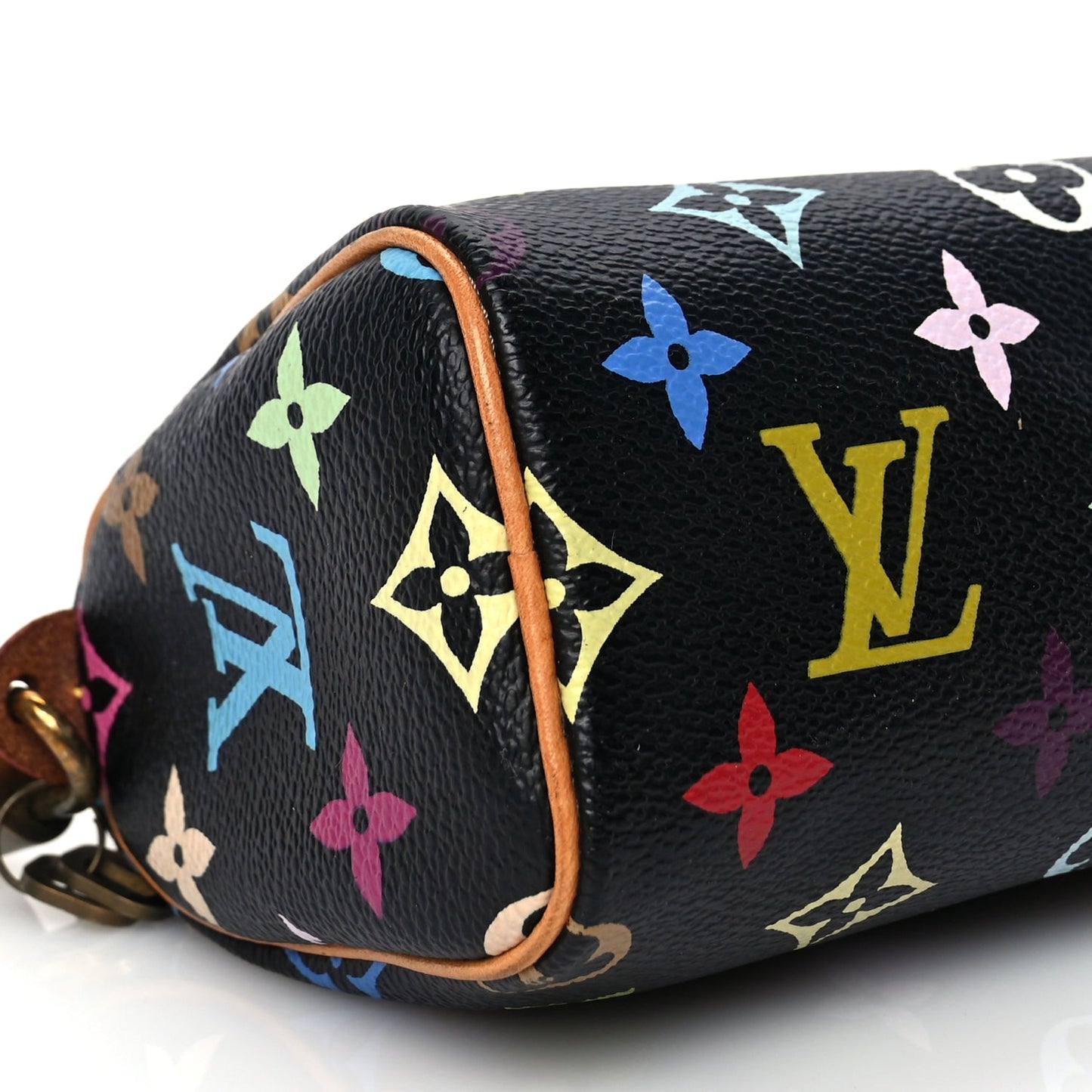 Louis Vuitton Monogram Multicolor Mini Sac HL Speedy Black
