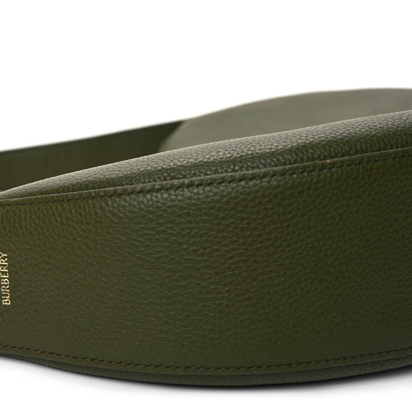 Burberry Grainy Calfskin Junior Knight Bag Pond