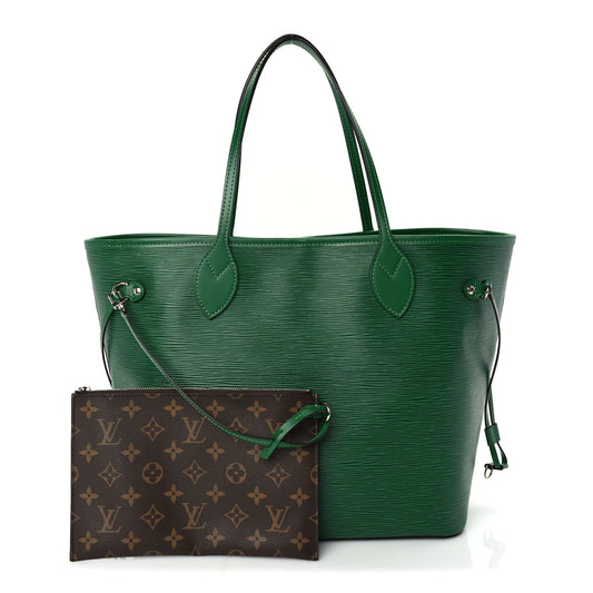 Louis Vuitton Epi Neverfull MM Borneo Green