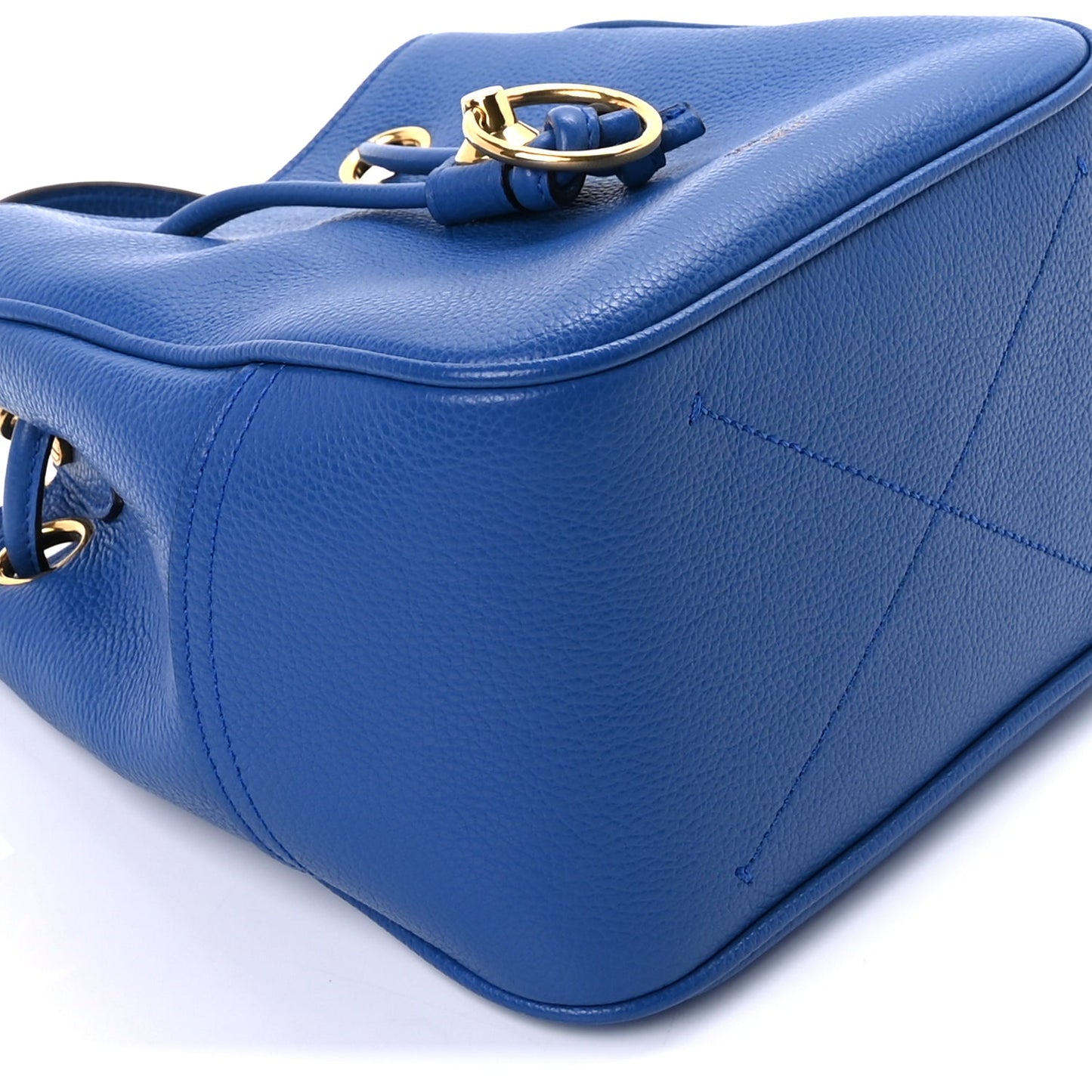 Mulberry Small Classic Grain Small Hampstead  Porcelain Blue