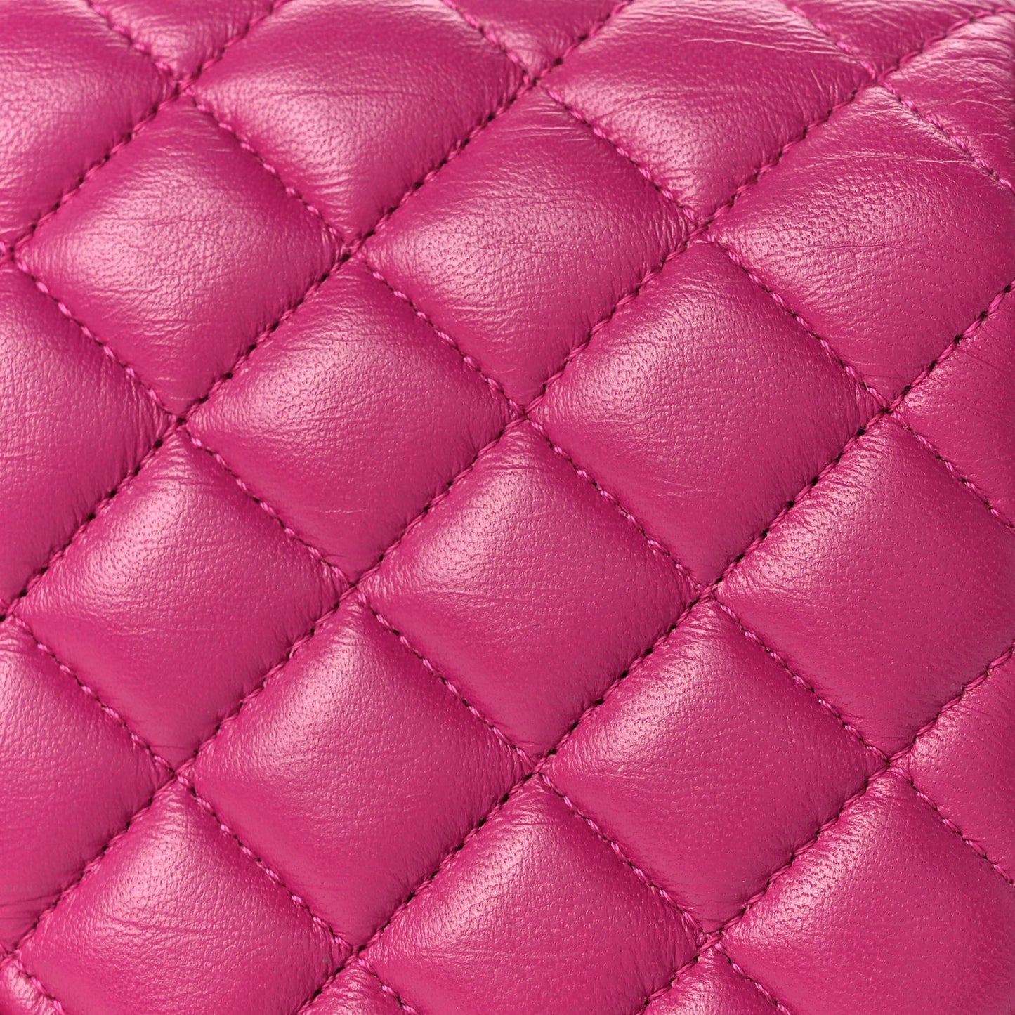Versace Nappa Quilted Medusa Chain Crossbody Pink