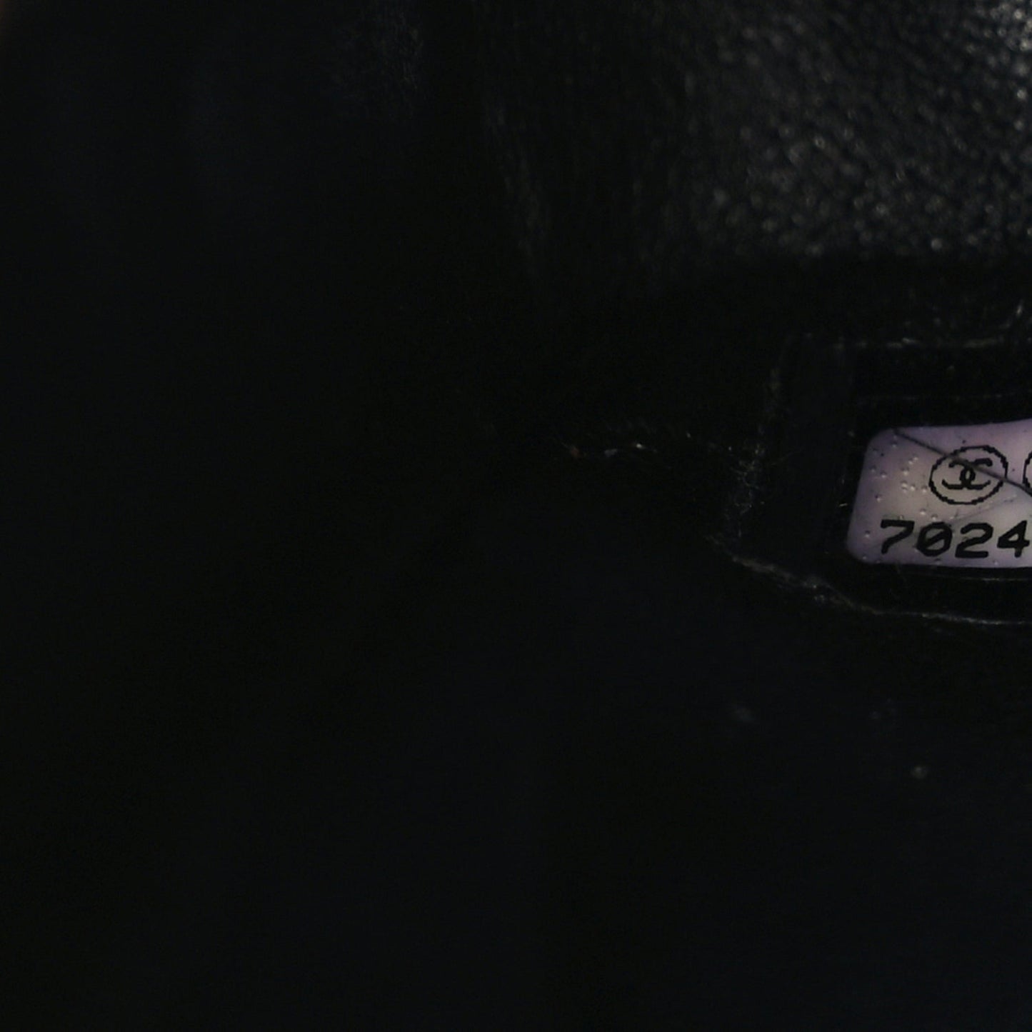 Chanel Jersey Patent Quilted 2.55 Reissue East West Flap Black