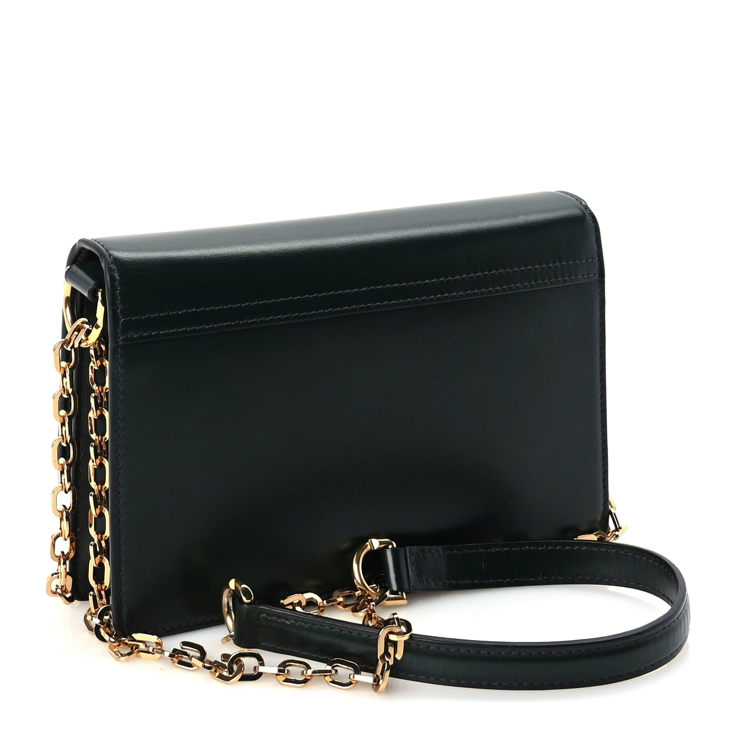 Givenchy Calfskin Small 4G Chain Shoulder Bag Green