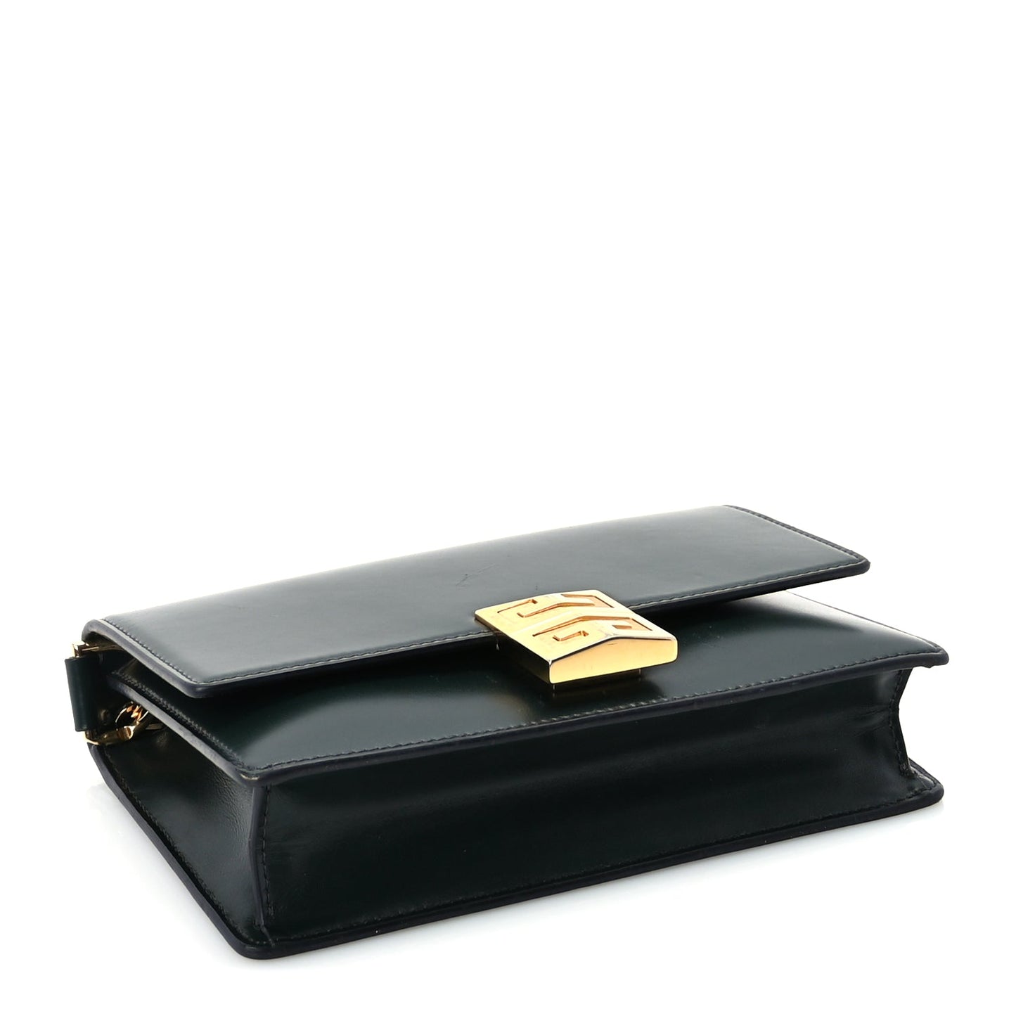 Givenchy Calfskin Small 4G Chain Shoulder Bag Green