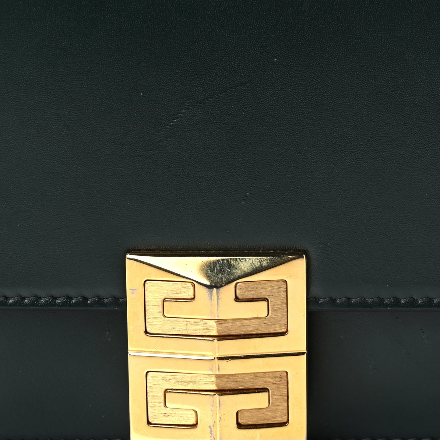 Givenchy Calfskin Small 4G Chain Shoulder Bag Green