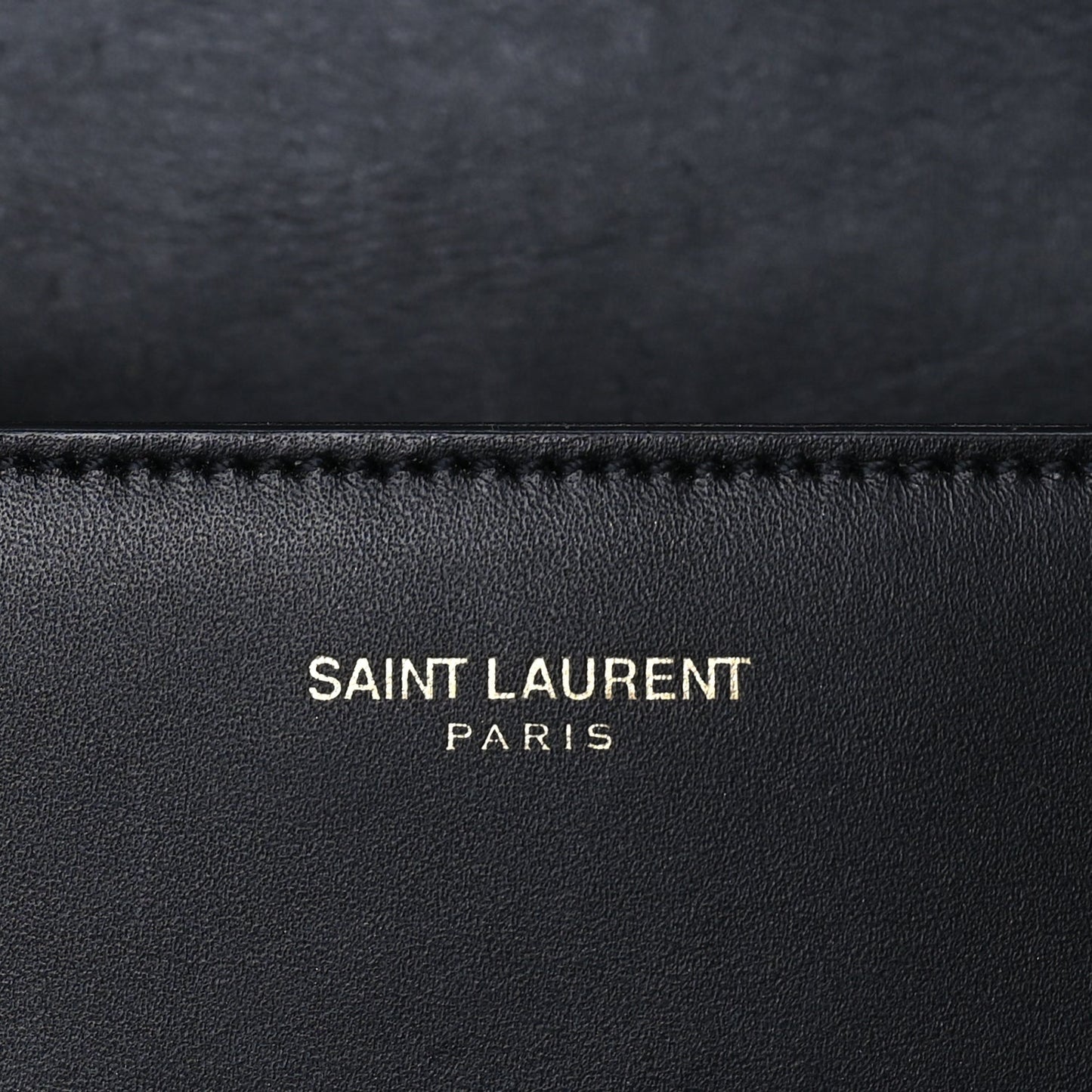 Saint Laurent Snakeskin Classic Small Monogram Universite Bag Black