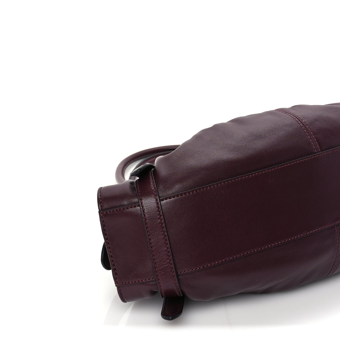 Marc Jacobs Calfskin Medium The Cristina Satchel Dark Red